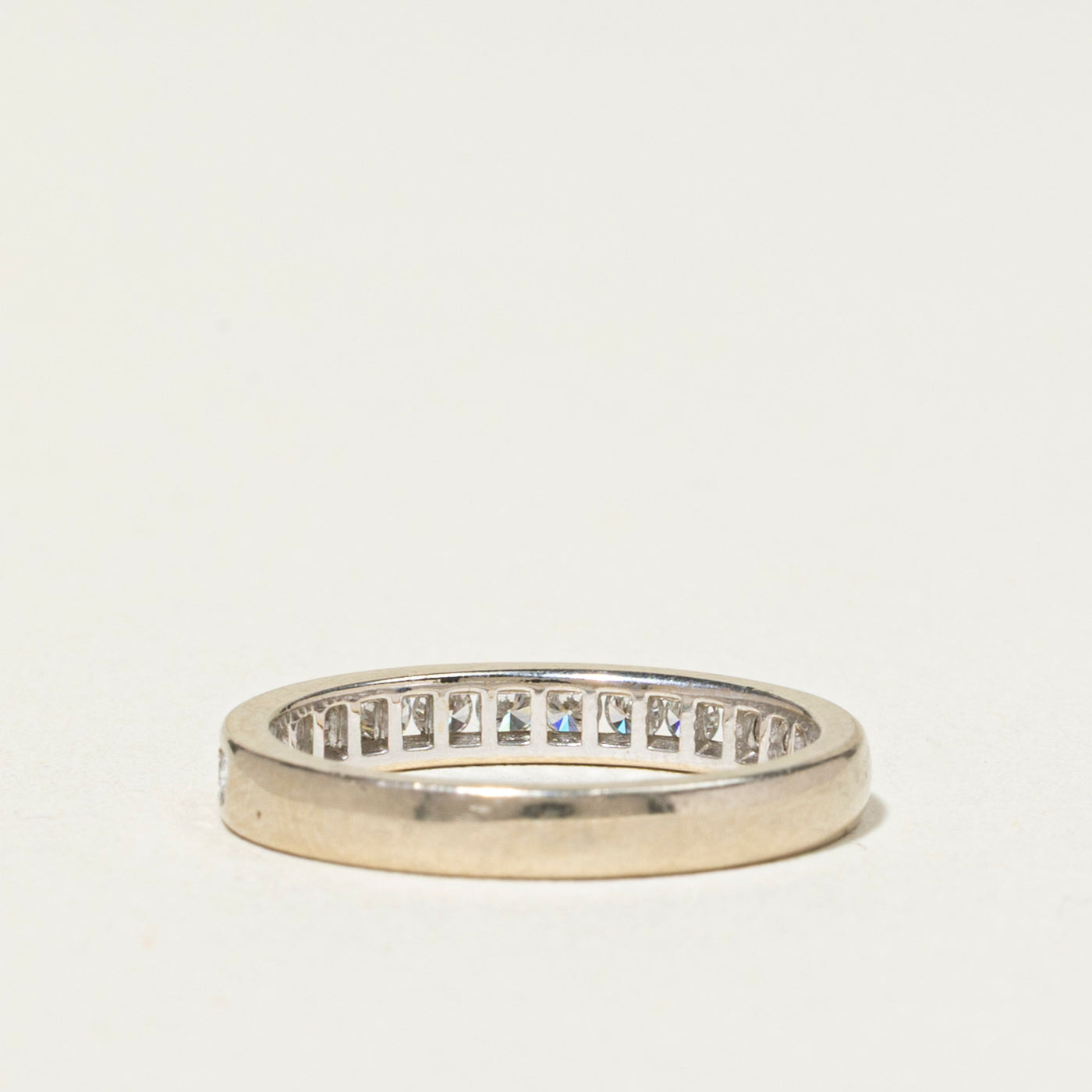 18k Semi Eternity Diamond Band | 0.36ctw | 2mm | SZ 4