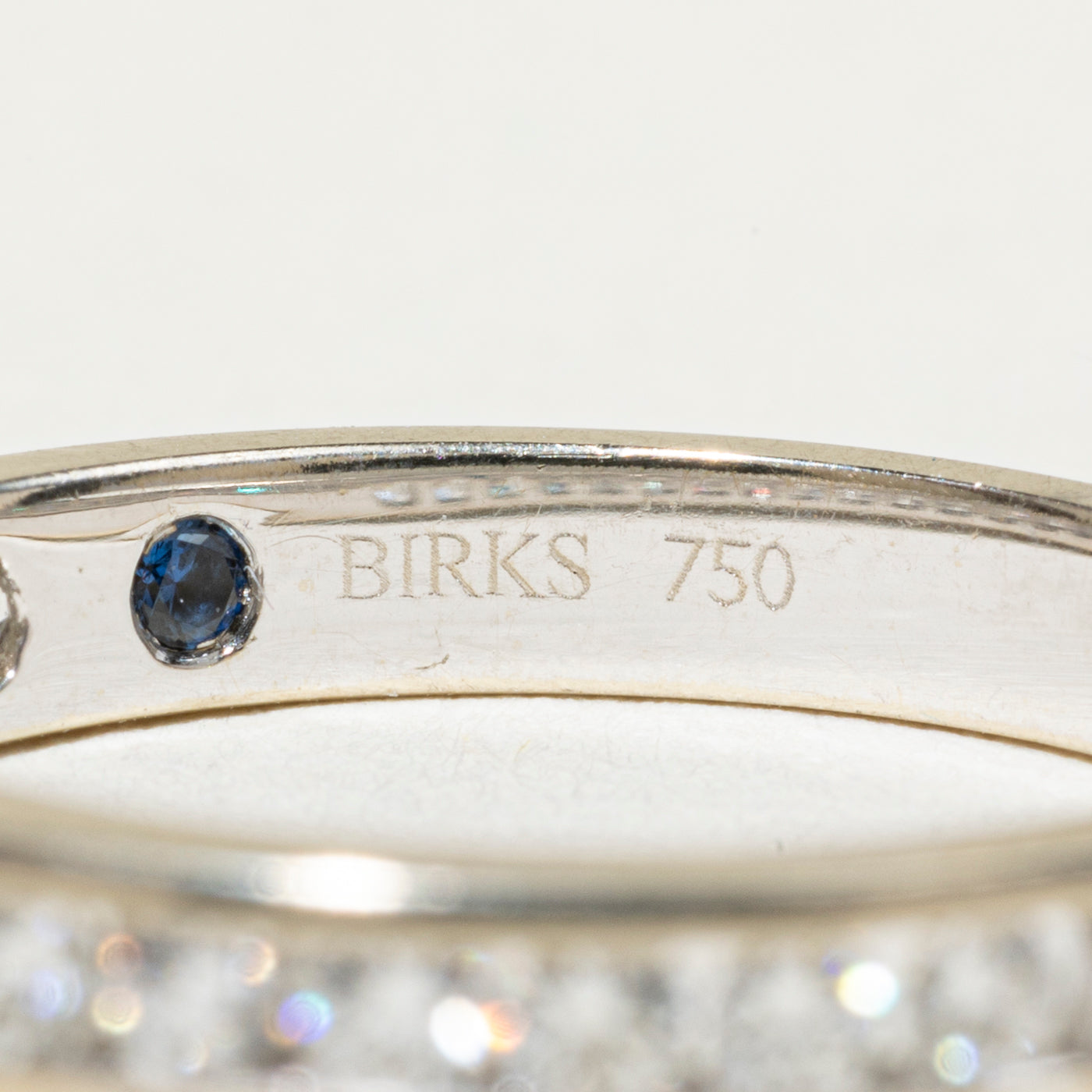18k Semi Eternity Diamond Band | 0.36ctw | 2mm | SZ 4