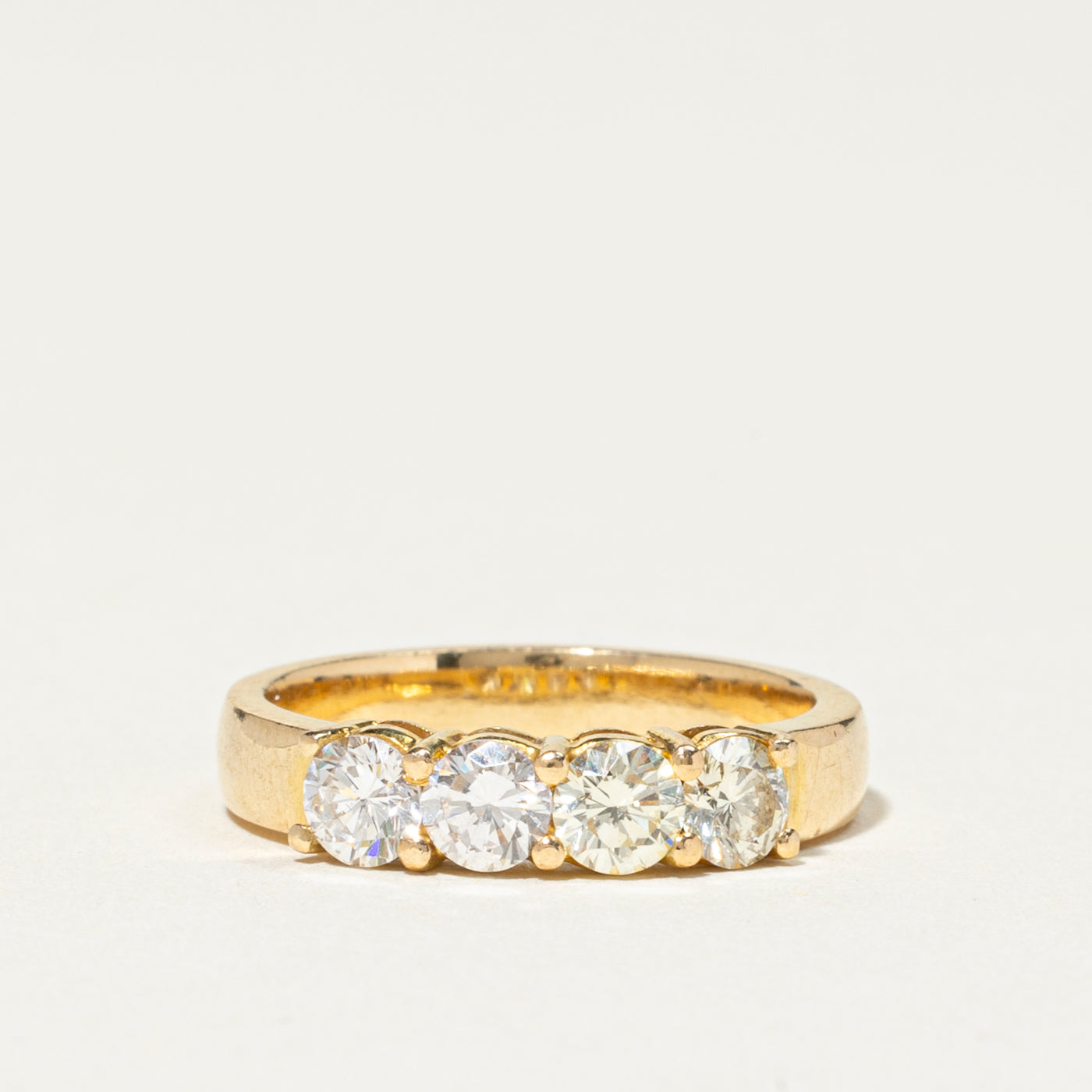 18k Four Stone Diamond Ring | 0.95ctw | SZ 6