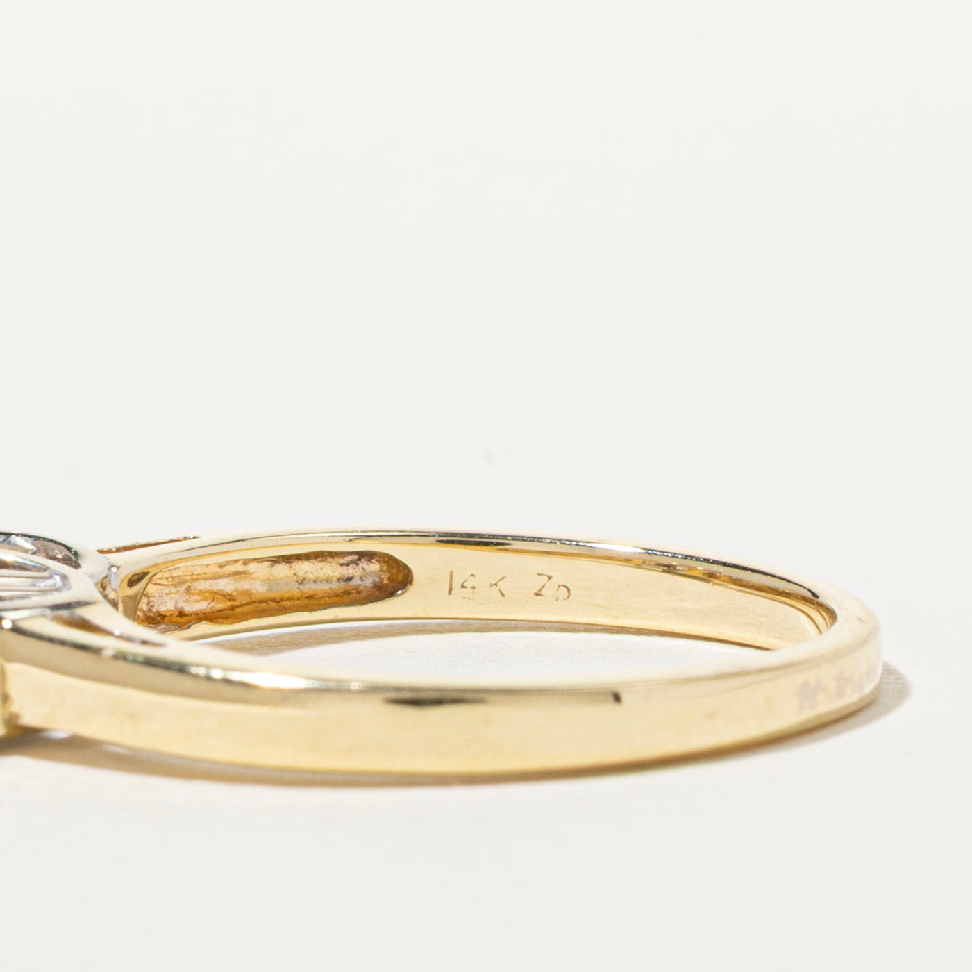 Three Stone Diamond Ring | 0.47ctw | SZ 6