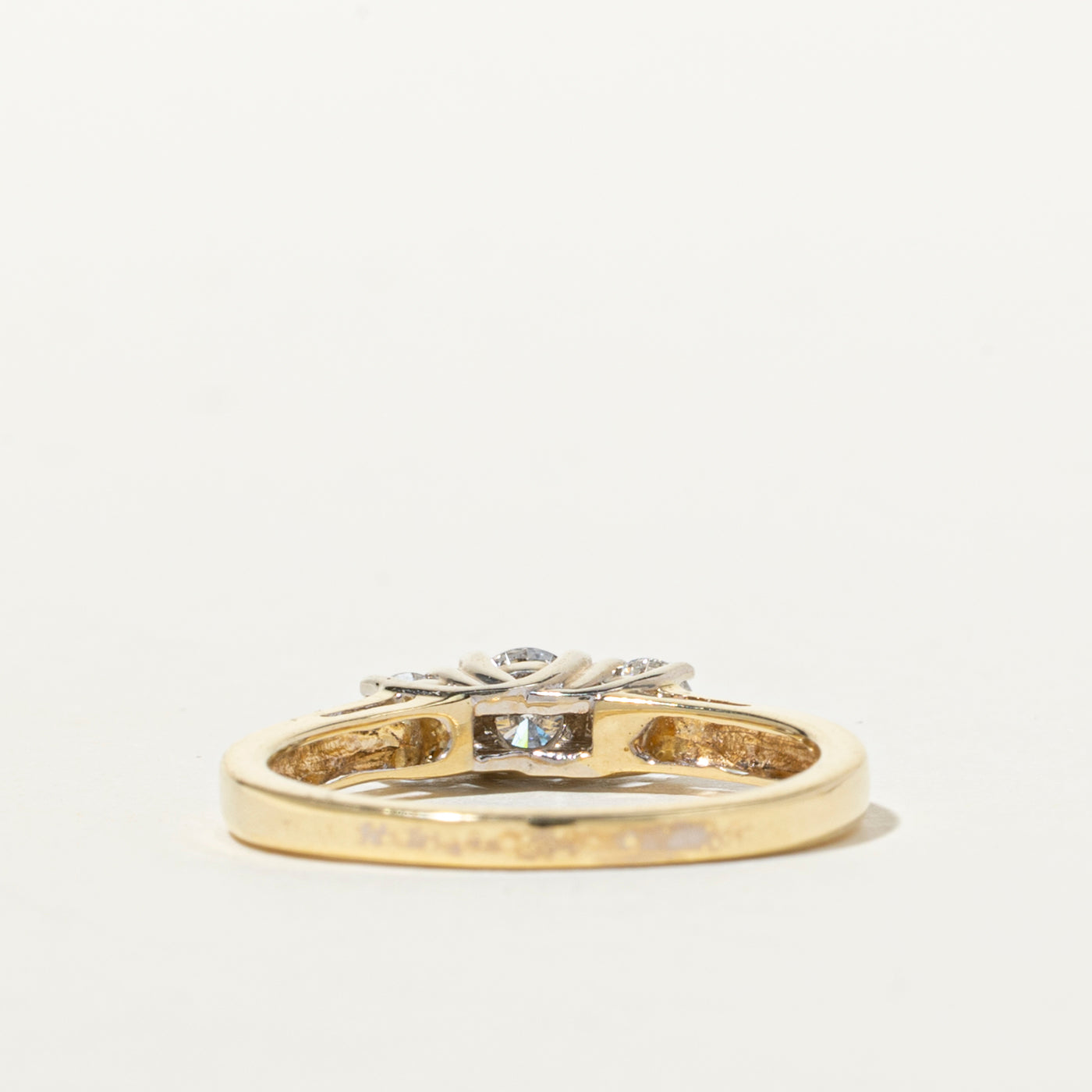Three Stone Diamond Ring | 0.47ctw | SZ 6