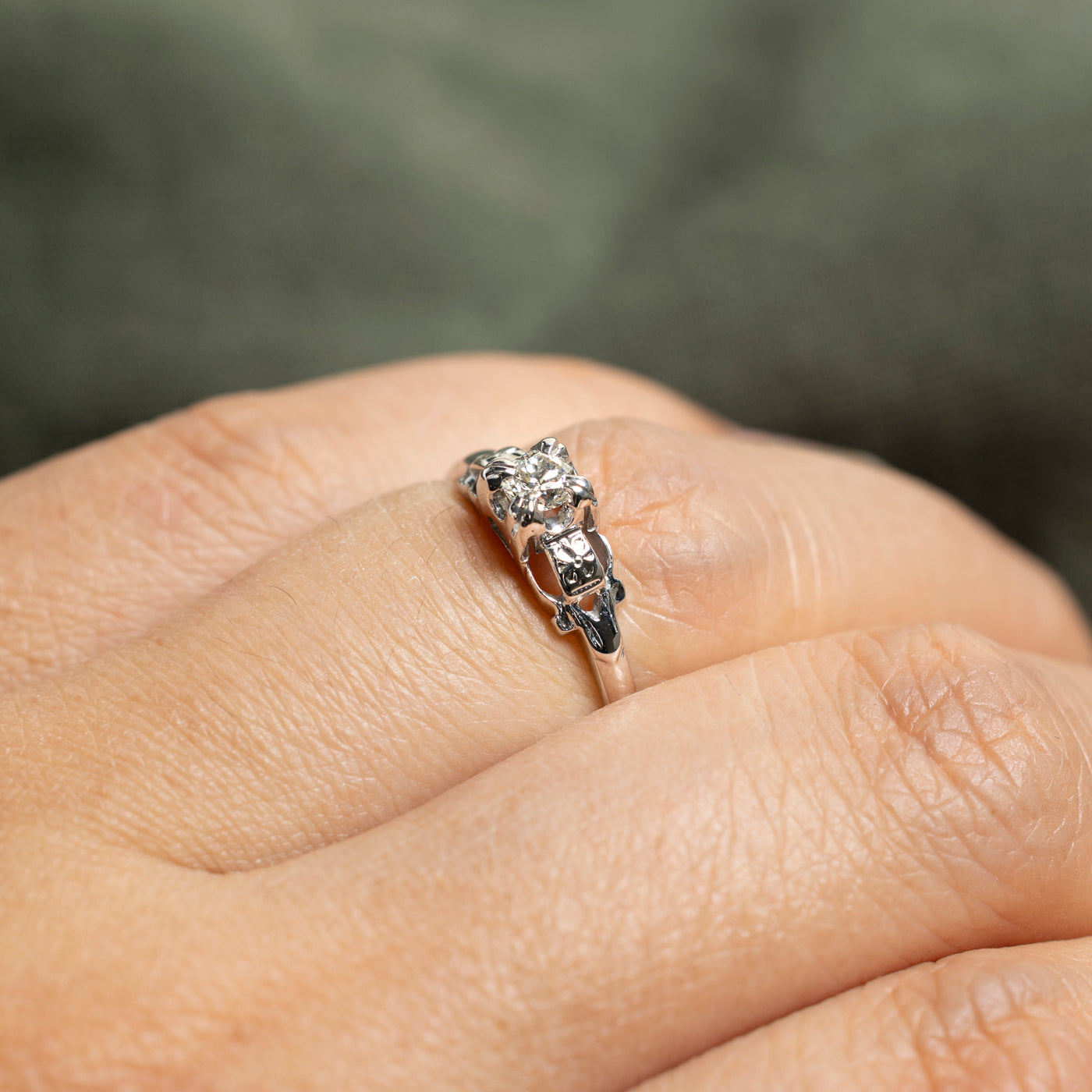 Canadian Vintage Diamond Ring | 0.15ct | SZ 5.25