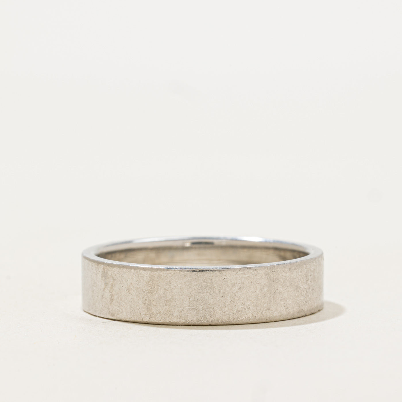 'Tiffany & Co' The Charles Tiffany Setting Satin Finish Ring | 5mm | SZ 13.0 |