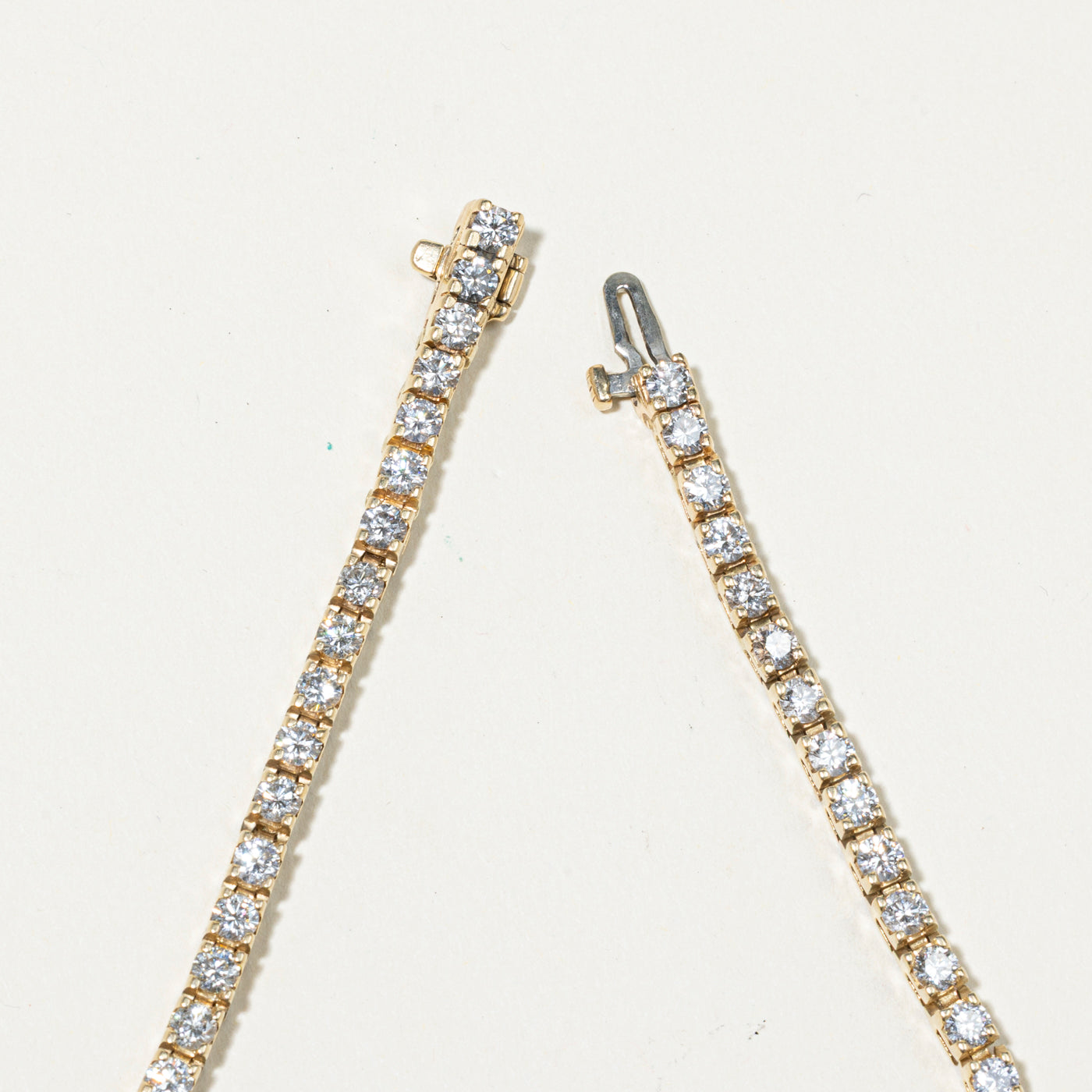 Basket Set Diamond Tennis Bracelet | 5.57ctw | 8.25"