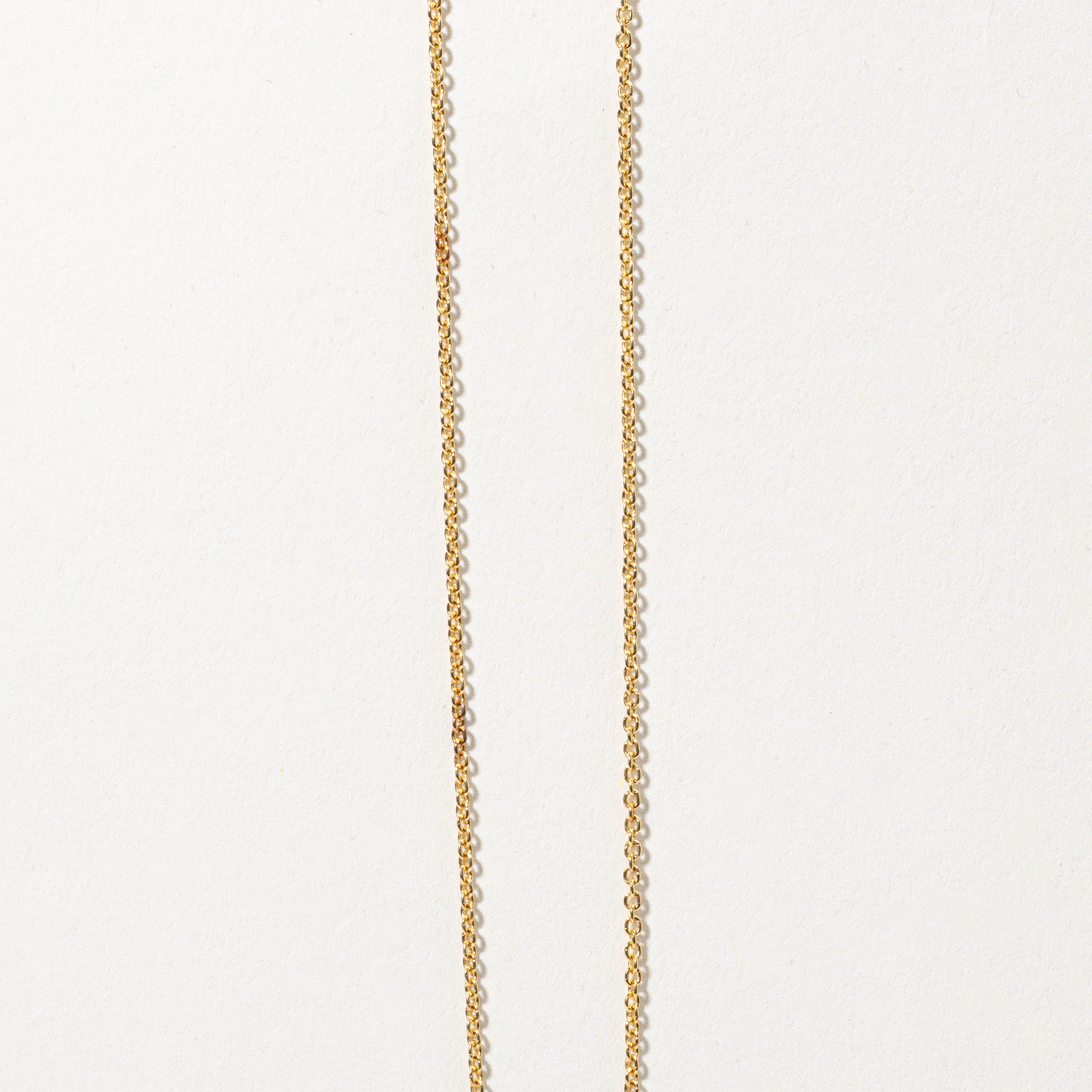 Collier pendentif trois diamants certifié GIA | 0,56 ct VS2 D, 0,51 ct au total | 43 cm
