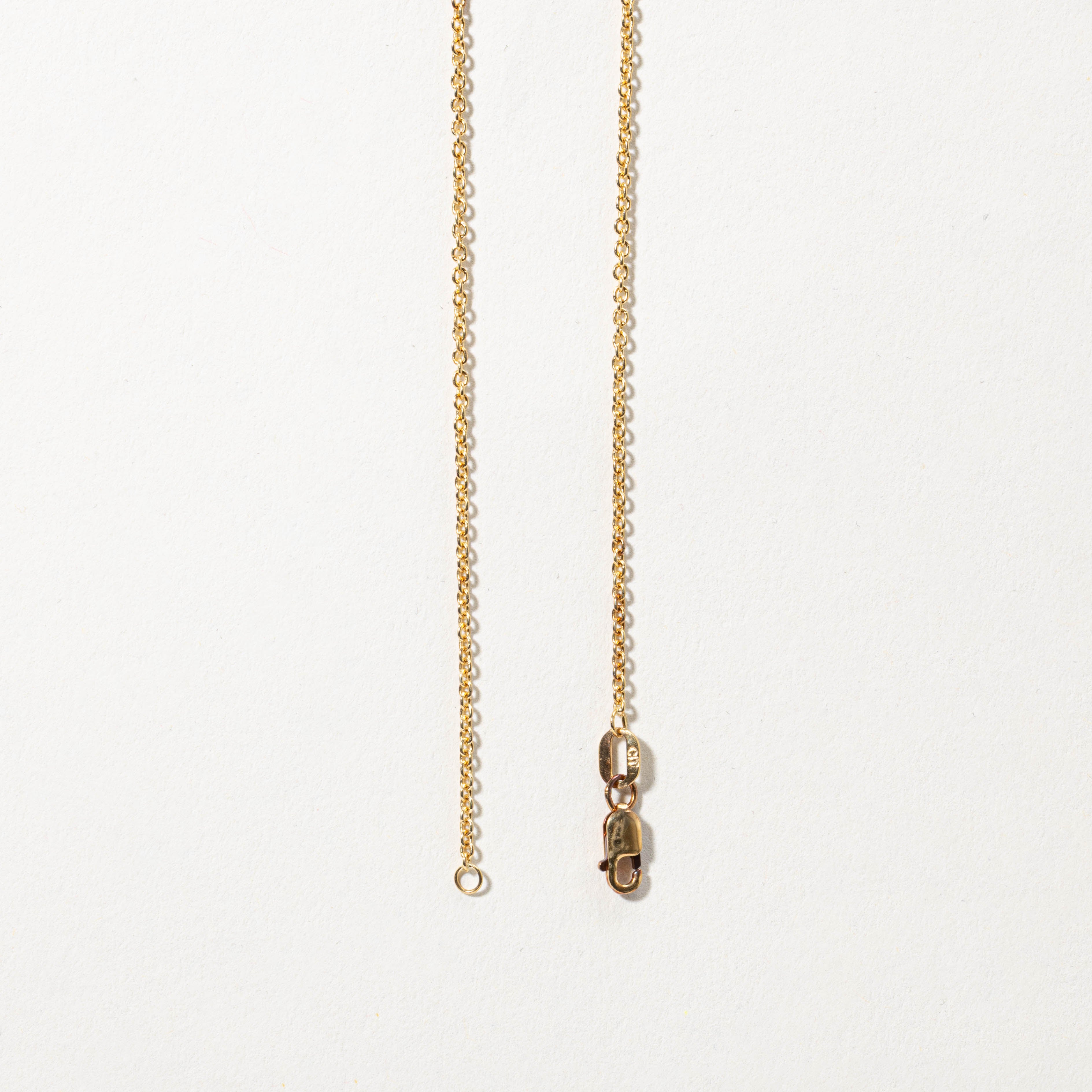 Collier pendentif trois diamants certifié GIA | 0,56 ct VS2 D, 0,51 ct au total | 43 cm