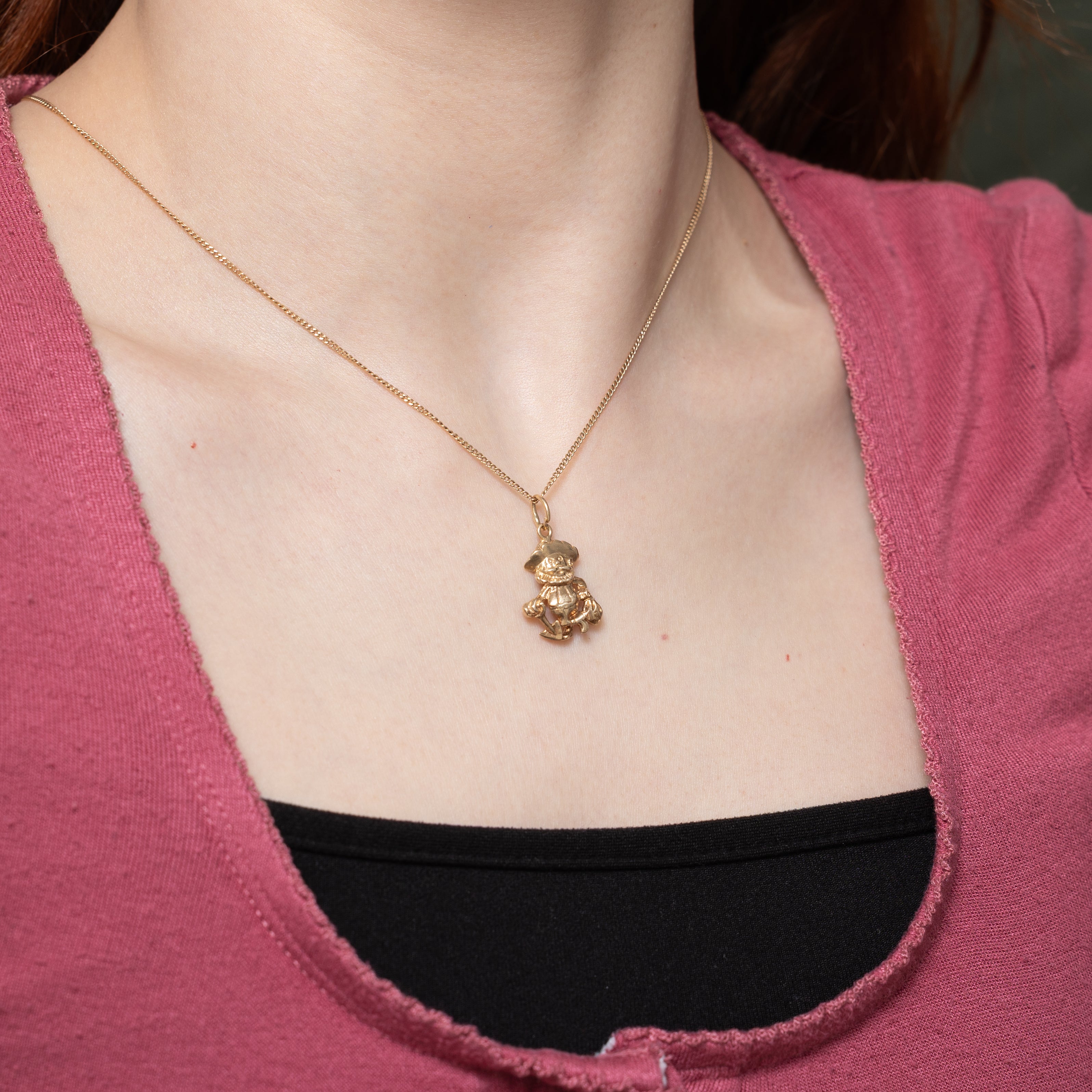 10k Yellow Gold Prospector Charm