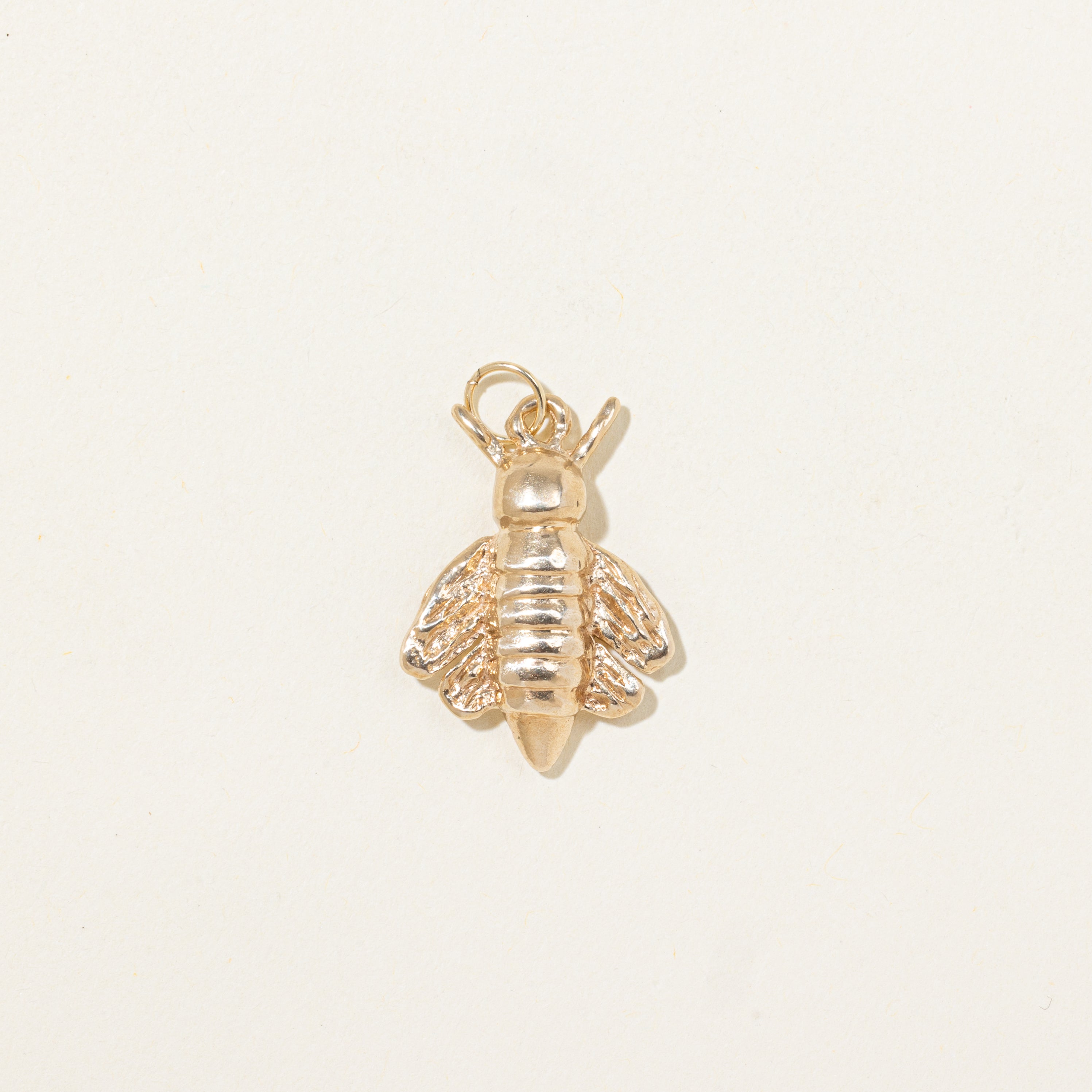 10k Yellow Gold Bee Charm