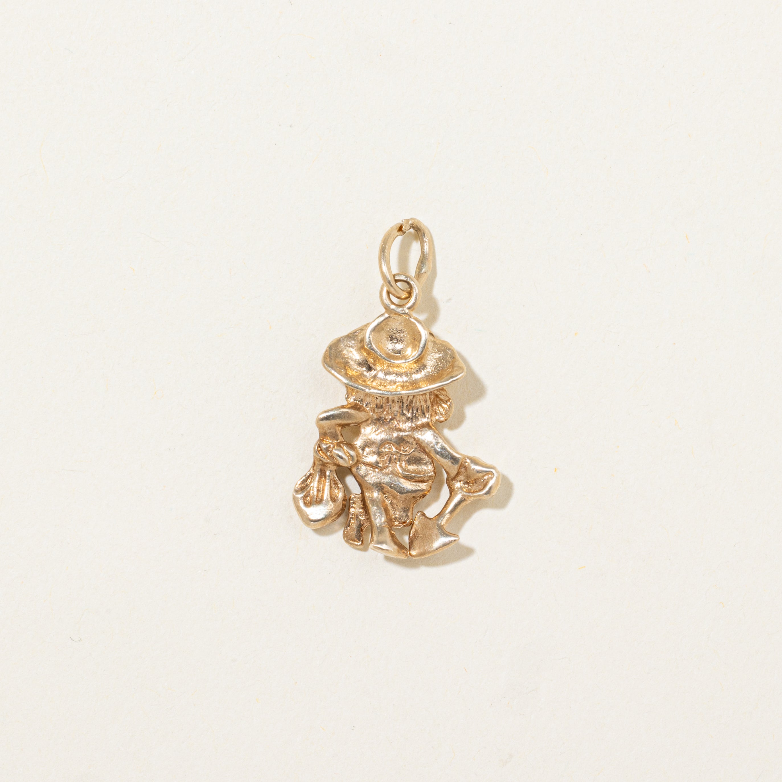 10k Yellow Gold Prospector Charm