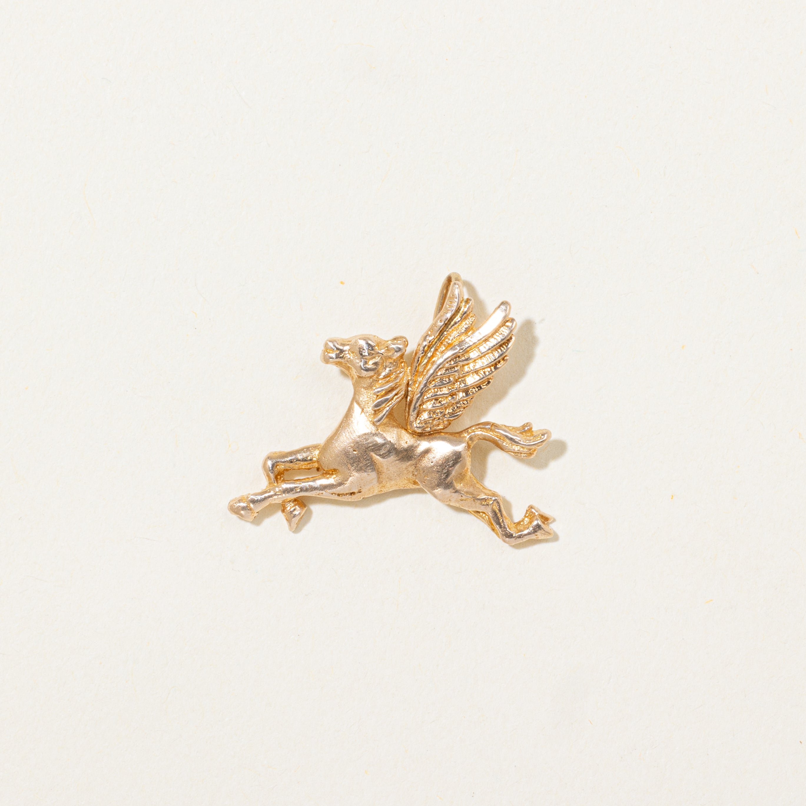 10k Yellow Gold Pegasus Charm