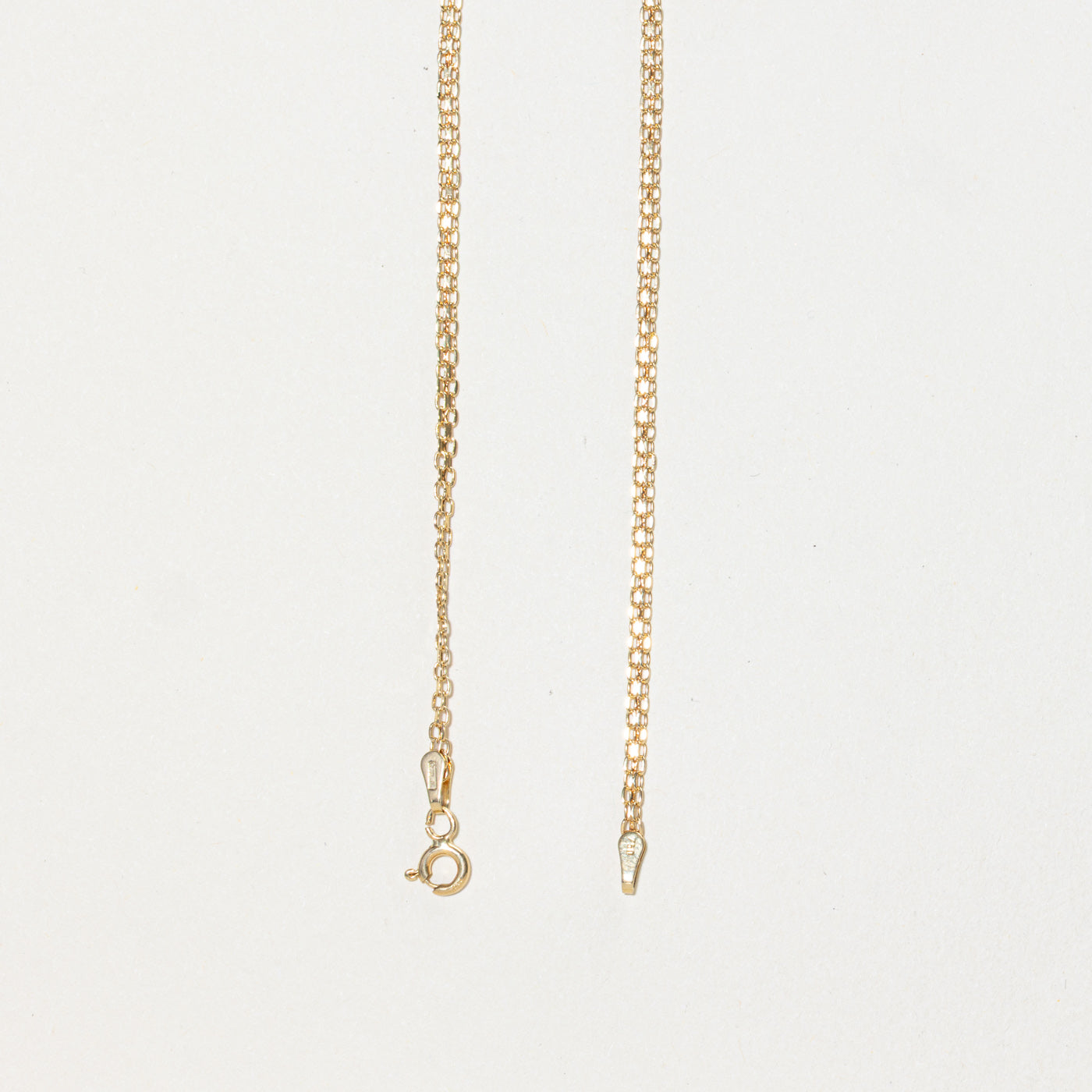 18k Yellow Gold Bismarck Chain | 21"