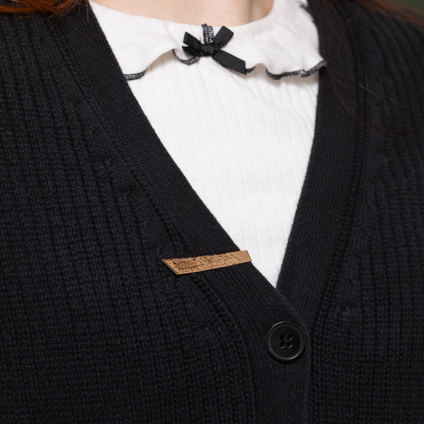 14k Rose Gold Engraved Money Clip