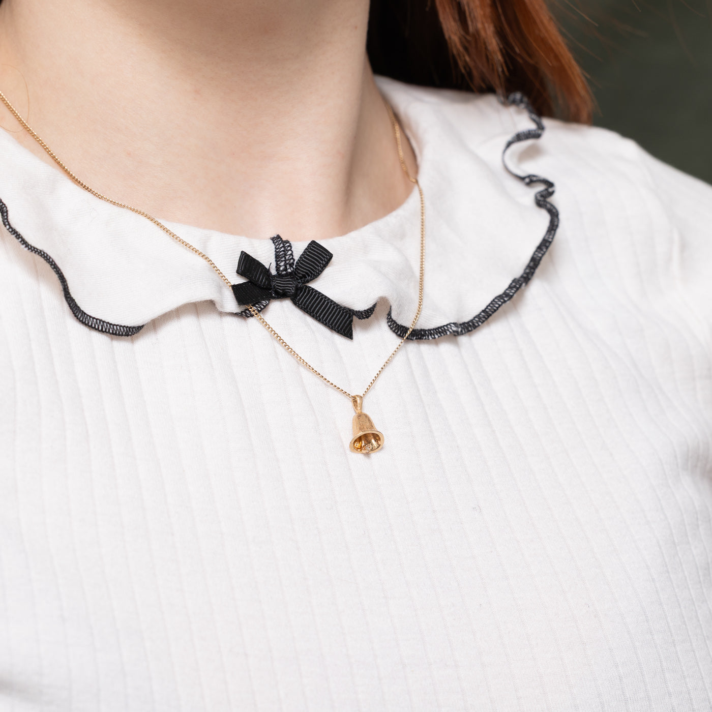 Diamond Bell Pendant | 0.02ct