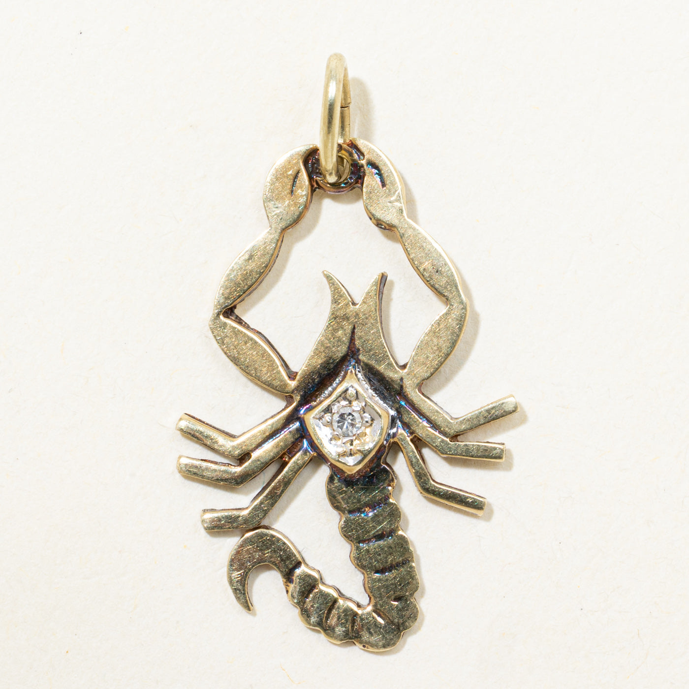 Diamond Scorpion Pendant | 0.02ctw