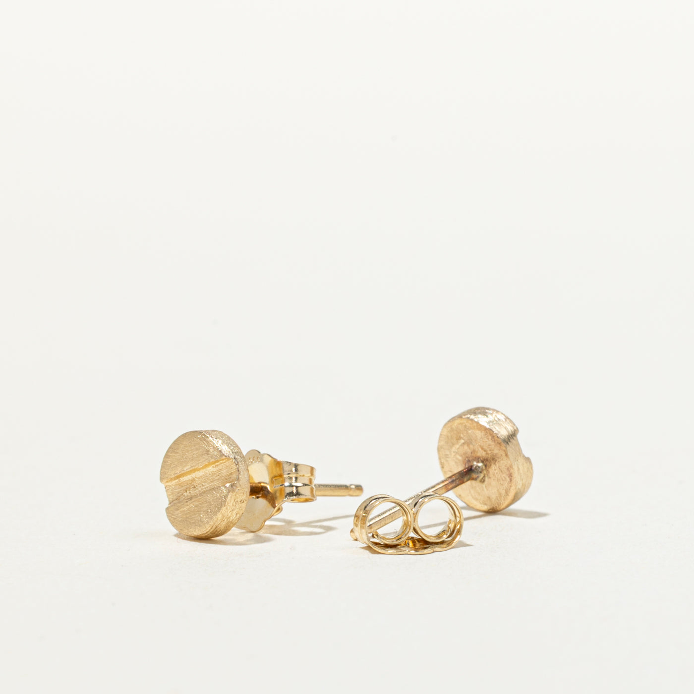 Boucles d'oreilles à vis en or 14 carats