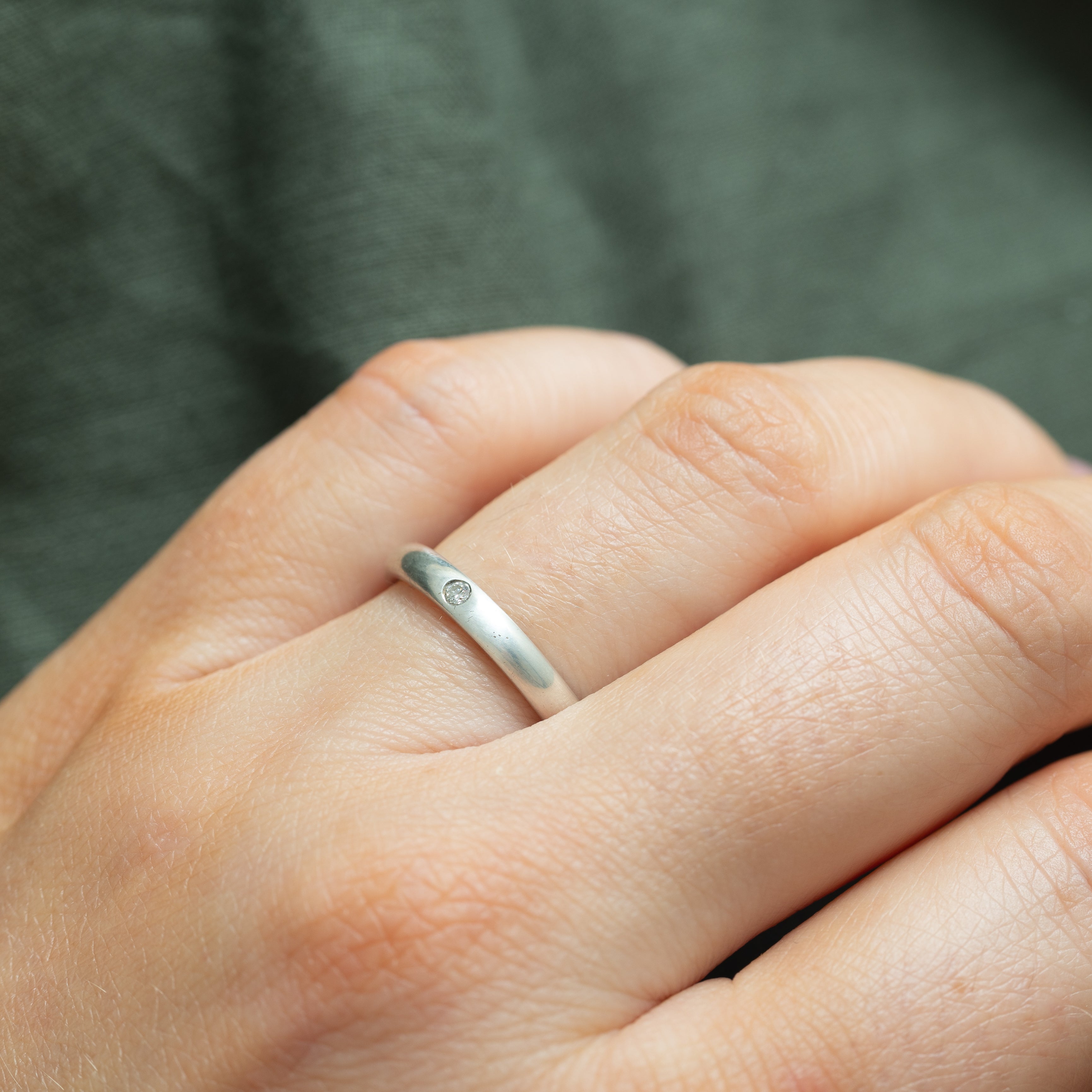 Bague Elsa Peretti « Tiffany & Co » | 0,02 ct | Taille 6,0 |