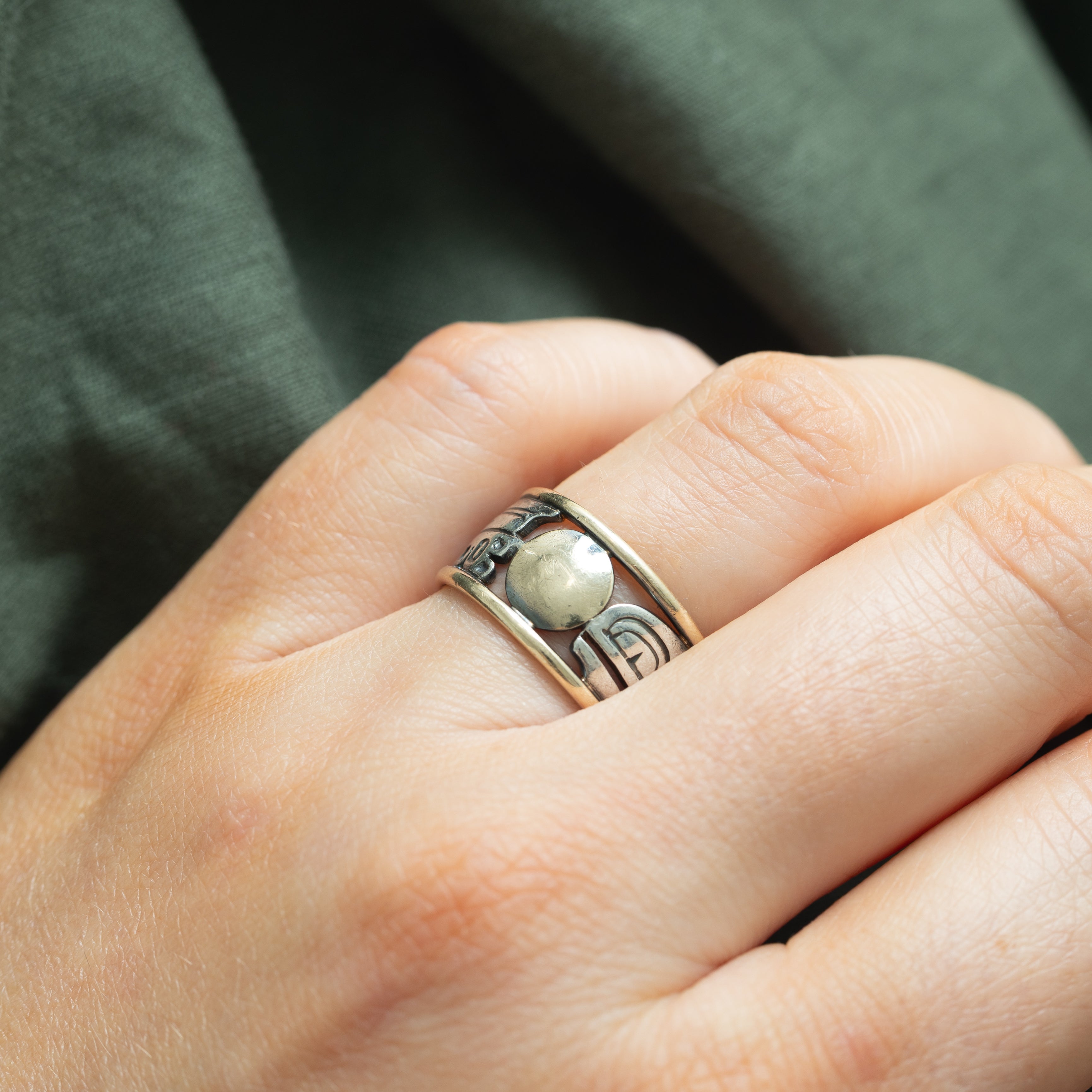 Bague Raven autochtone « Norman Bentley » | Taille 7,5 |