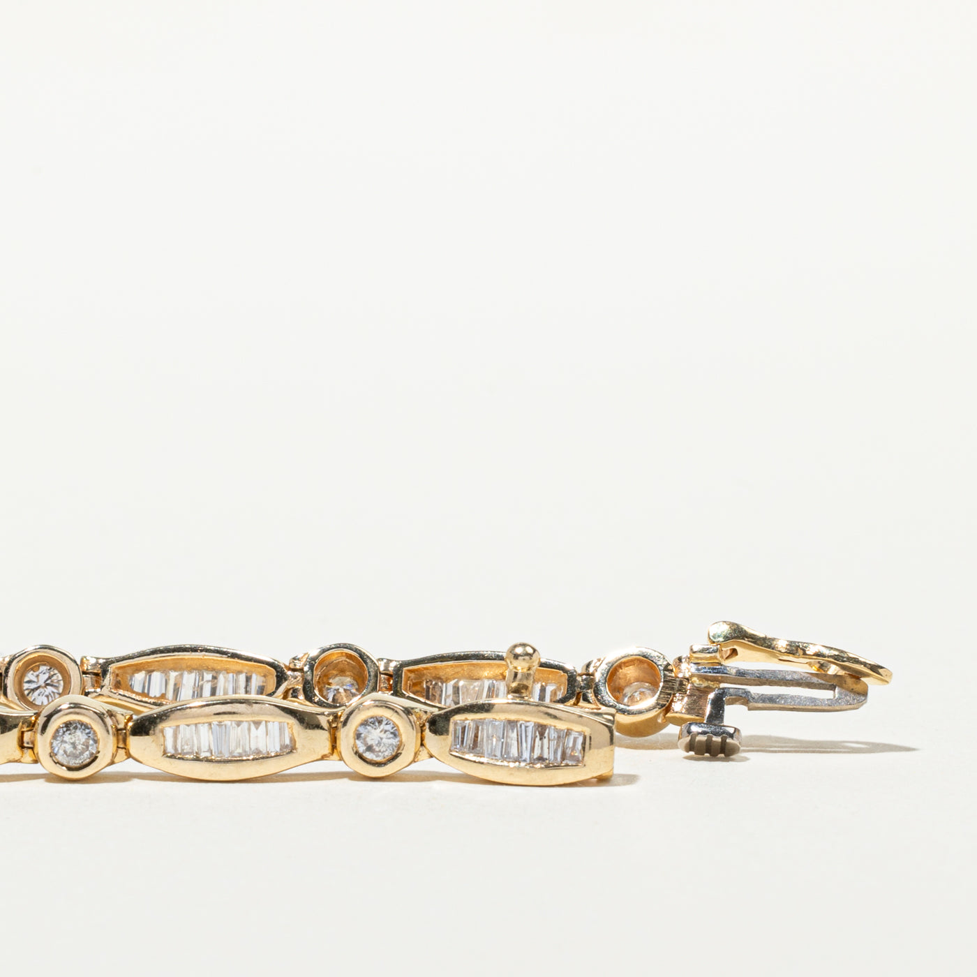 Bracelet tennis en diamants | 0,66 ct, 1,34 ct | 17,8 cm