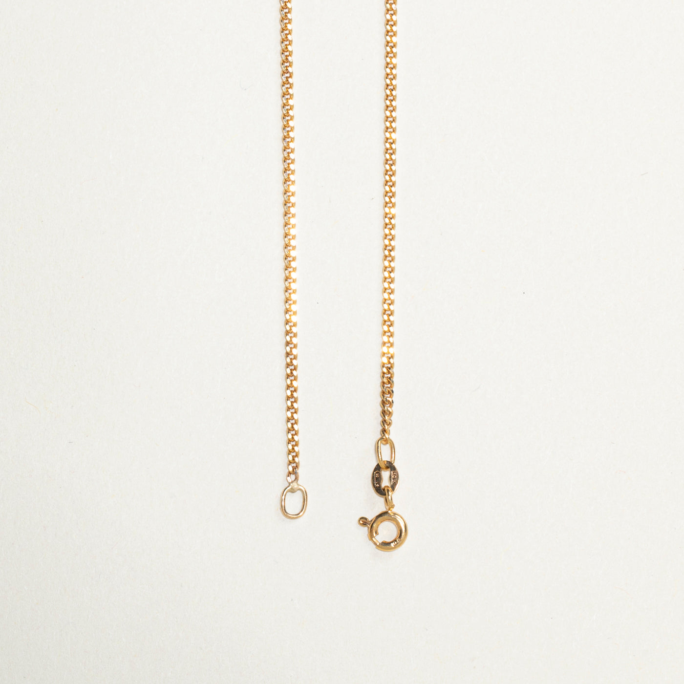 Collier pendentif en citrine italienne 10 carats | 9,22 ct | 43 cm