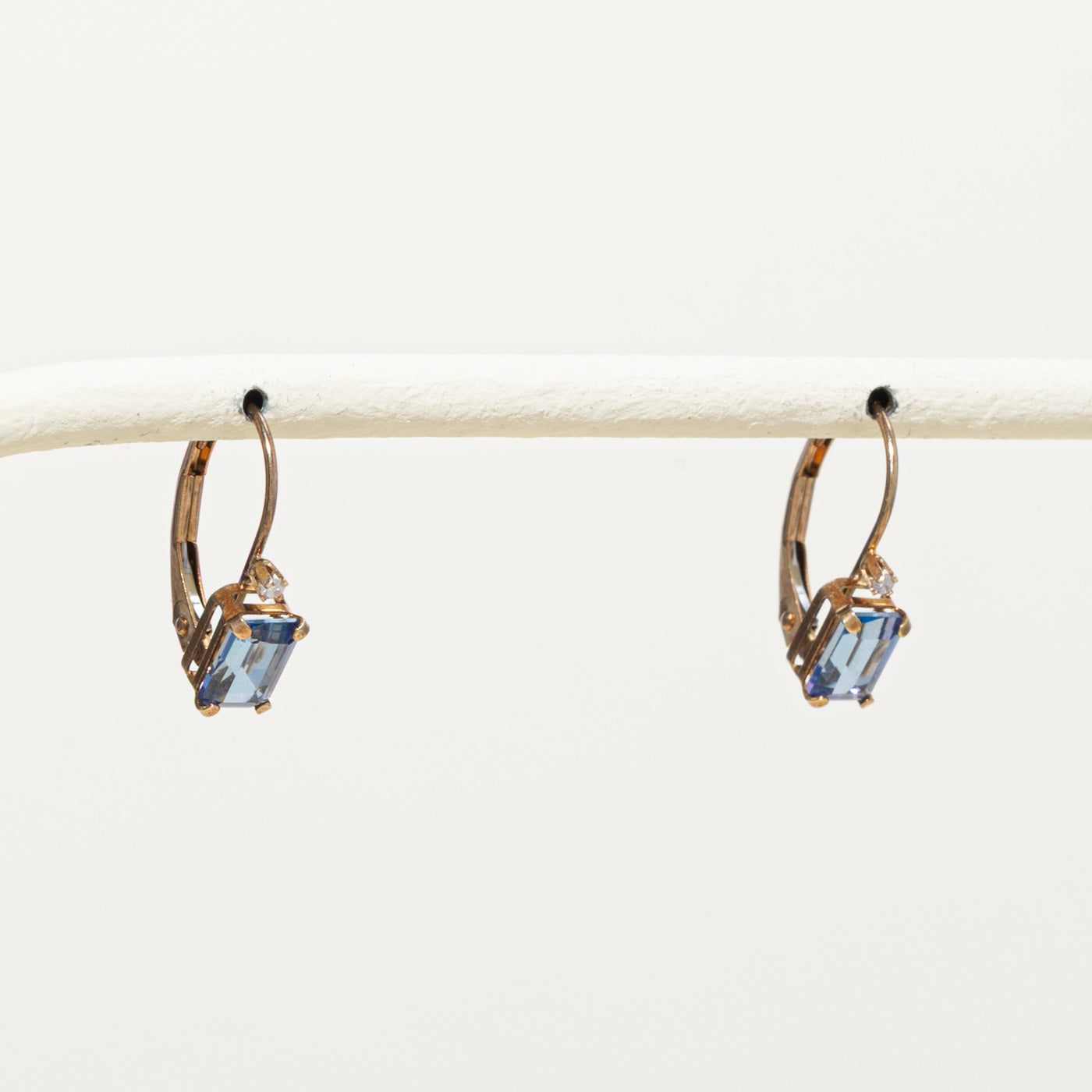 10k Mystic Topaz Drop Earrings | 1.00ctw