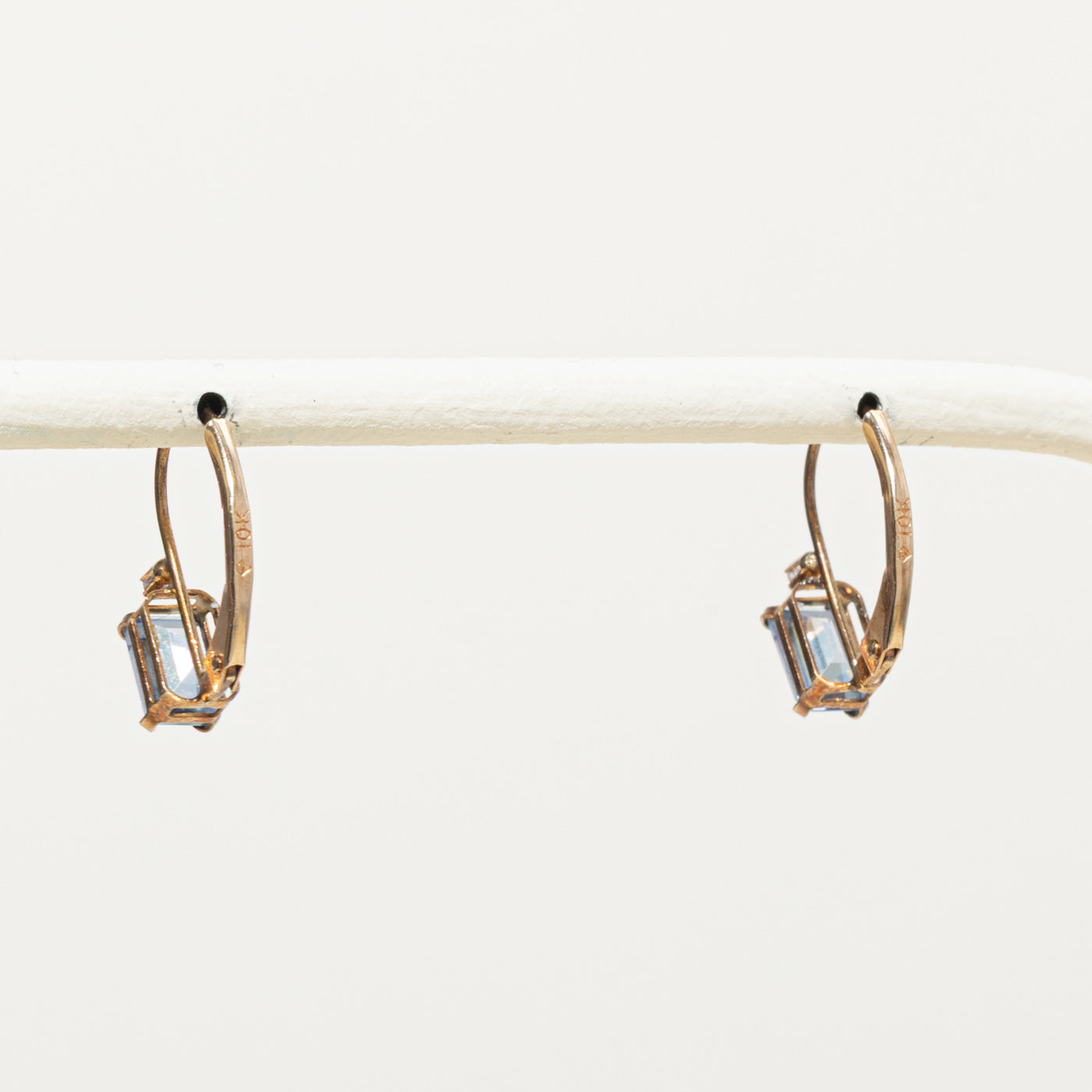 10k Mystic Topaz Drop Earrings | 1.00ctw