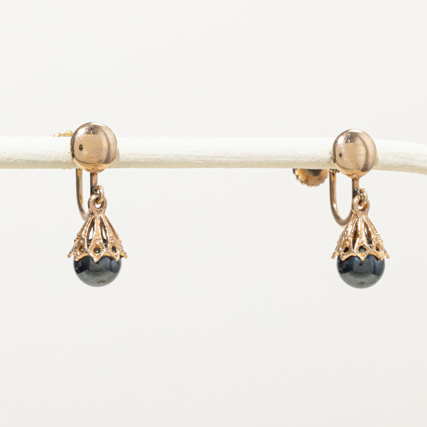 10k Hematite Drop Earrings | 6.00ctw