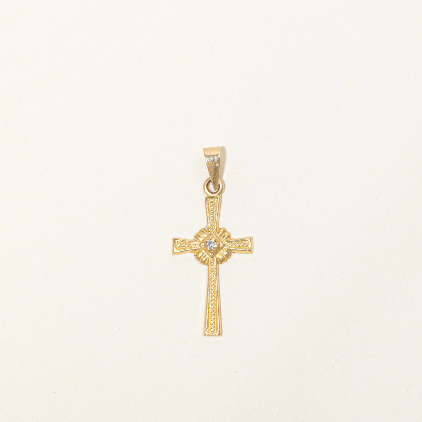 Diamond Ornate Cross Pendant