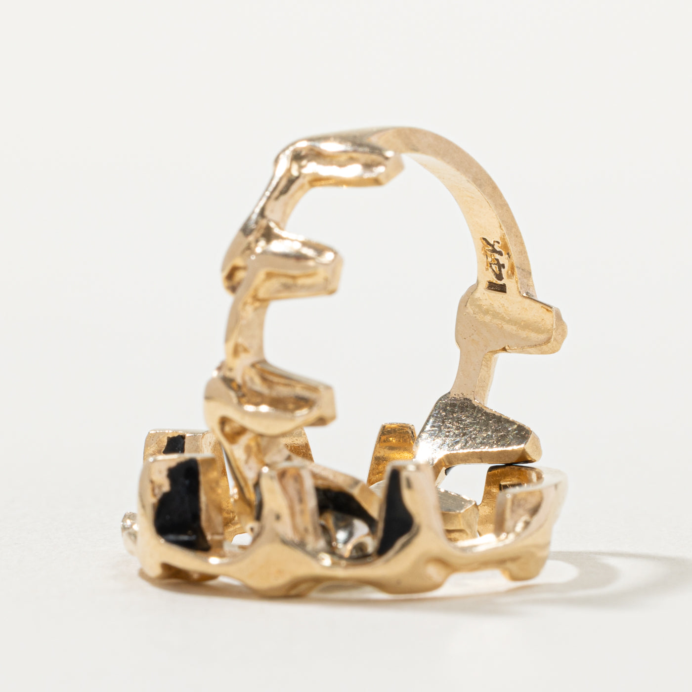 Bague en or 14 carats 9158-90