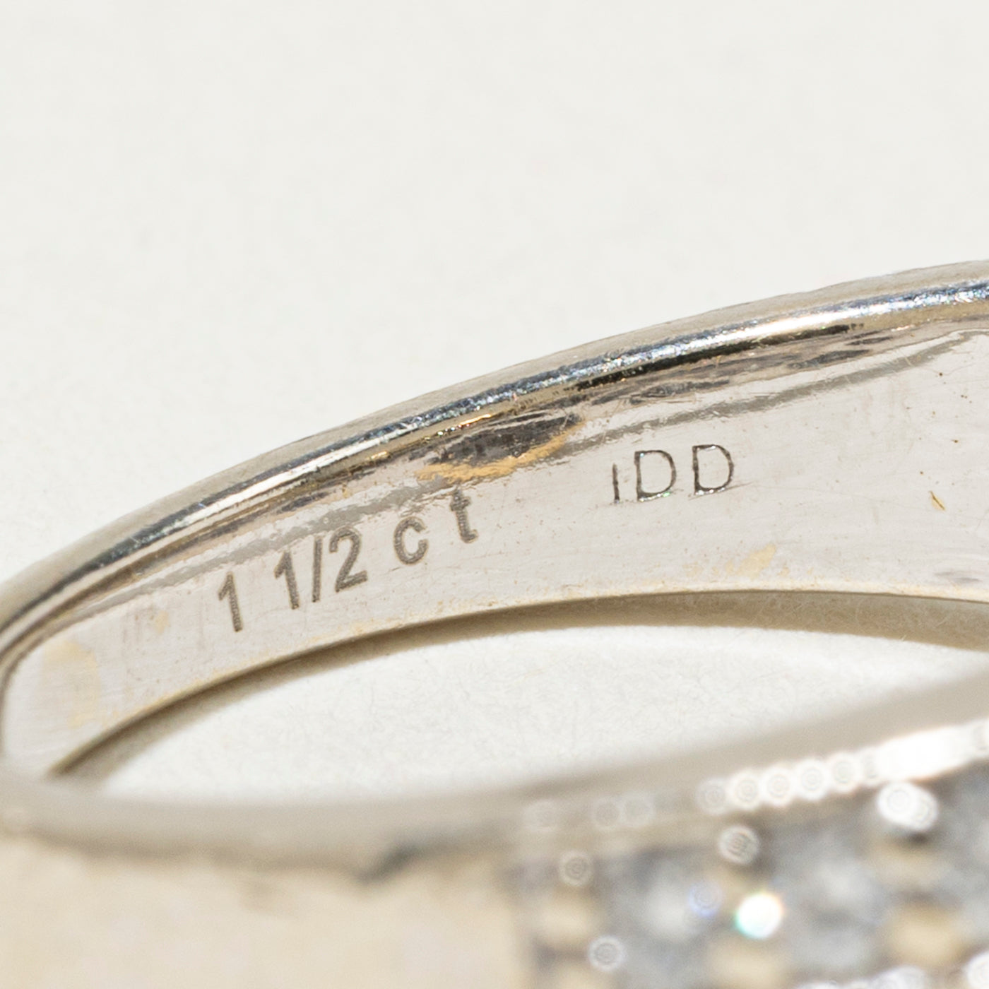 14k Diamond Cluster Halo Ring | 1.52ctw | SZ 7.25