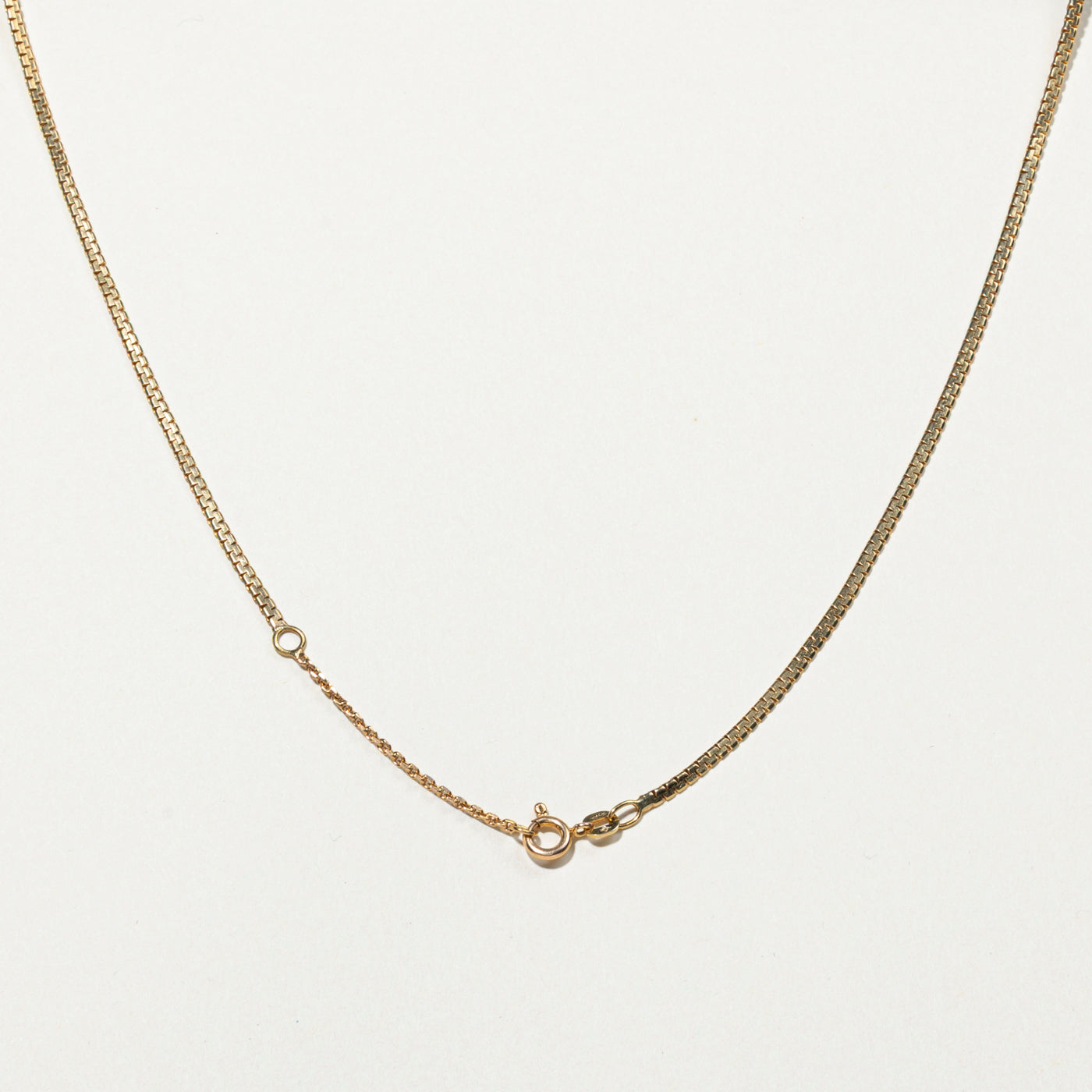 14k Jade & Diamond Encrusted Necklace | 2.20ctw | 15.5"