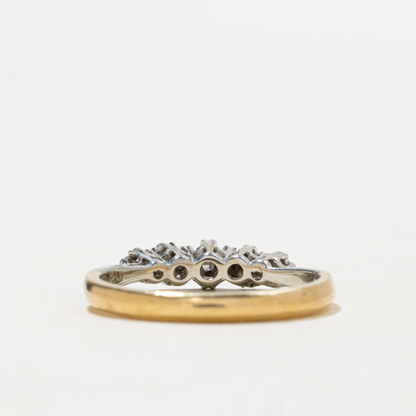 Five Stone Illusion Set Diamond Ring | 0.03ctw | SZ 5.5