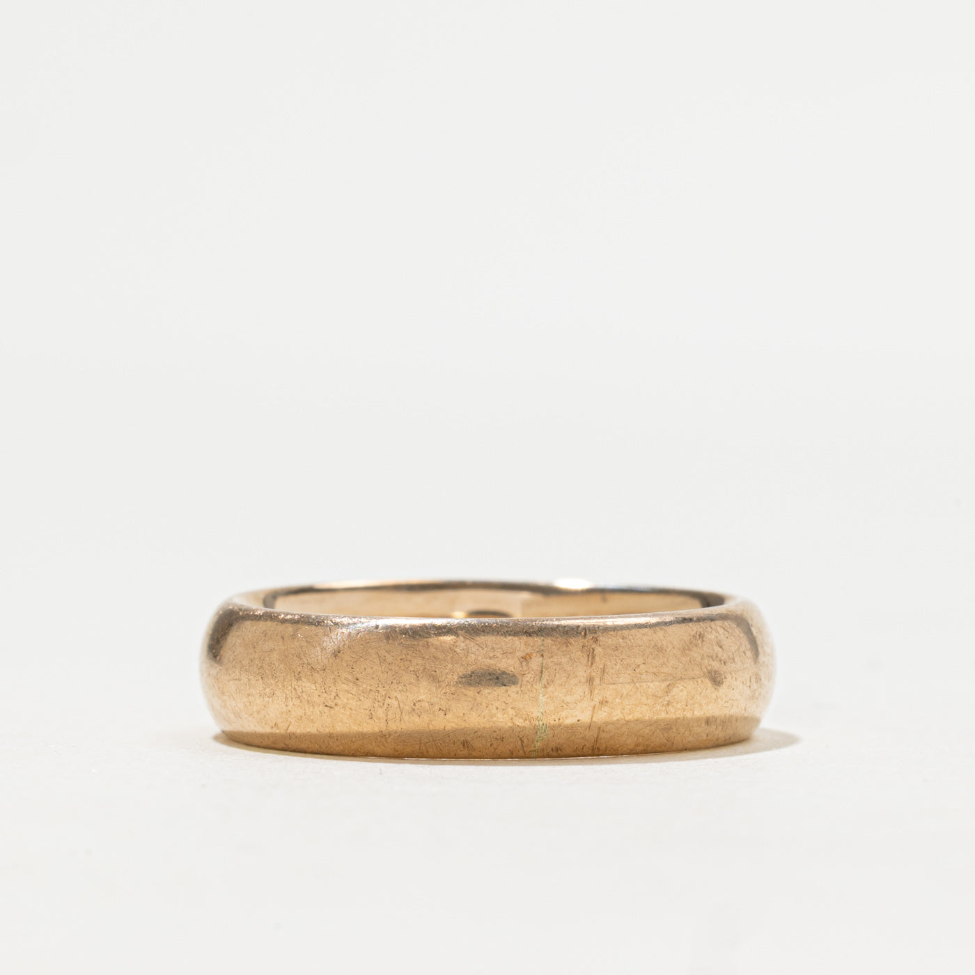 Bague Birmingham 1975 en or jaune chaud 9 carats | 5,25 mm | Taille 8,5