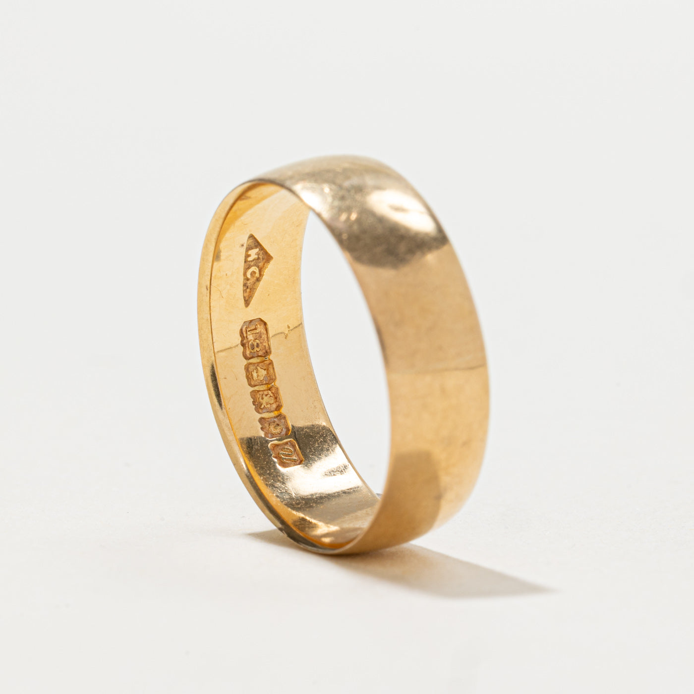 Alliance Glasgow 1917 en or jaune 18 carats | 5,75 mm | Taille 7,75