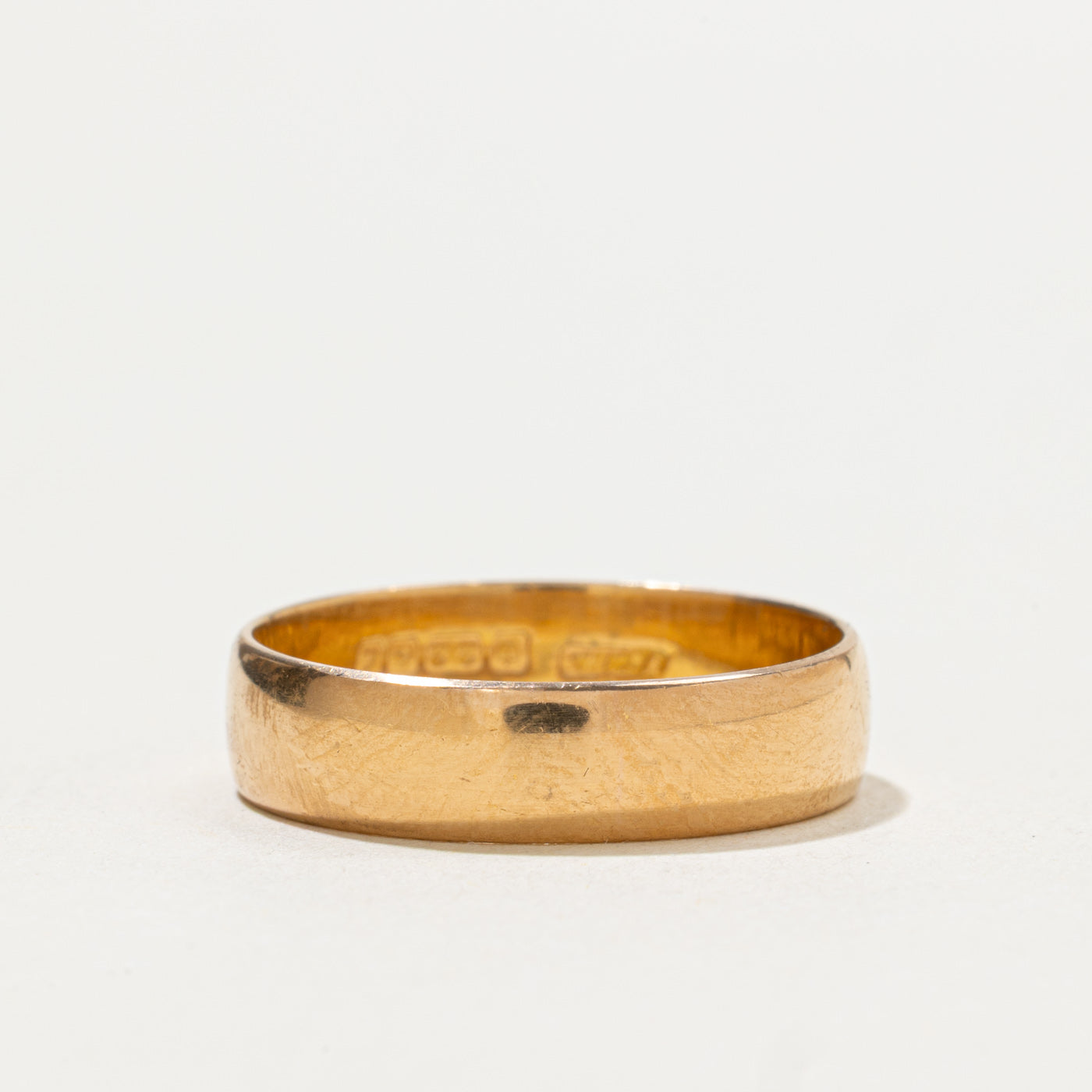 1961 Birmingham 22k Yellow Gold Band | 5mm | SZ 8.75