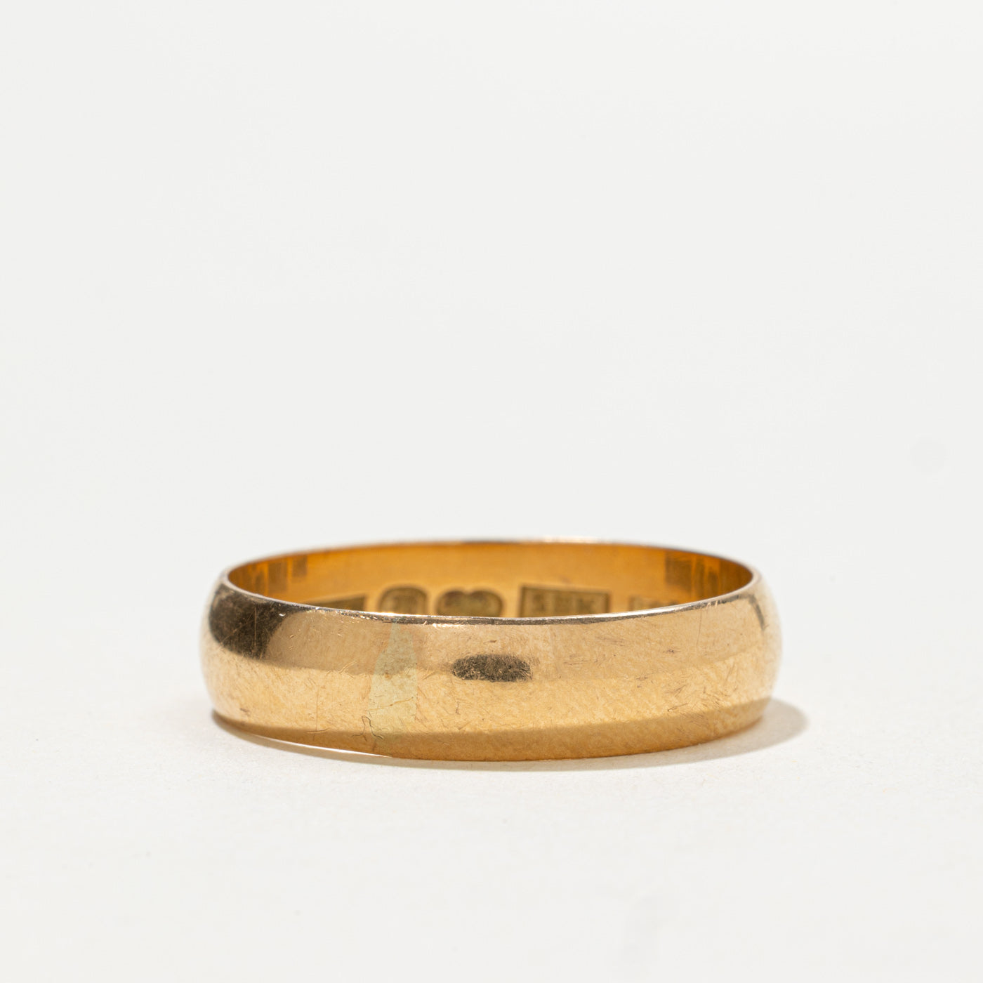1964 Gottenburg 18k Yellow Gold Band | 5.75mm | SZ 12.5