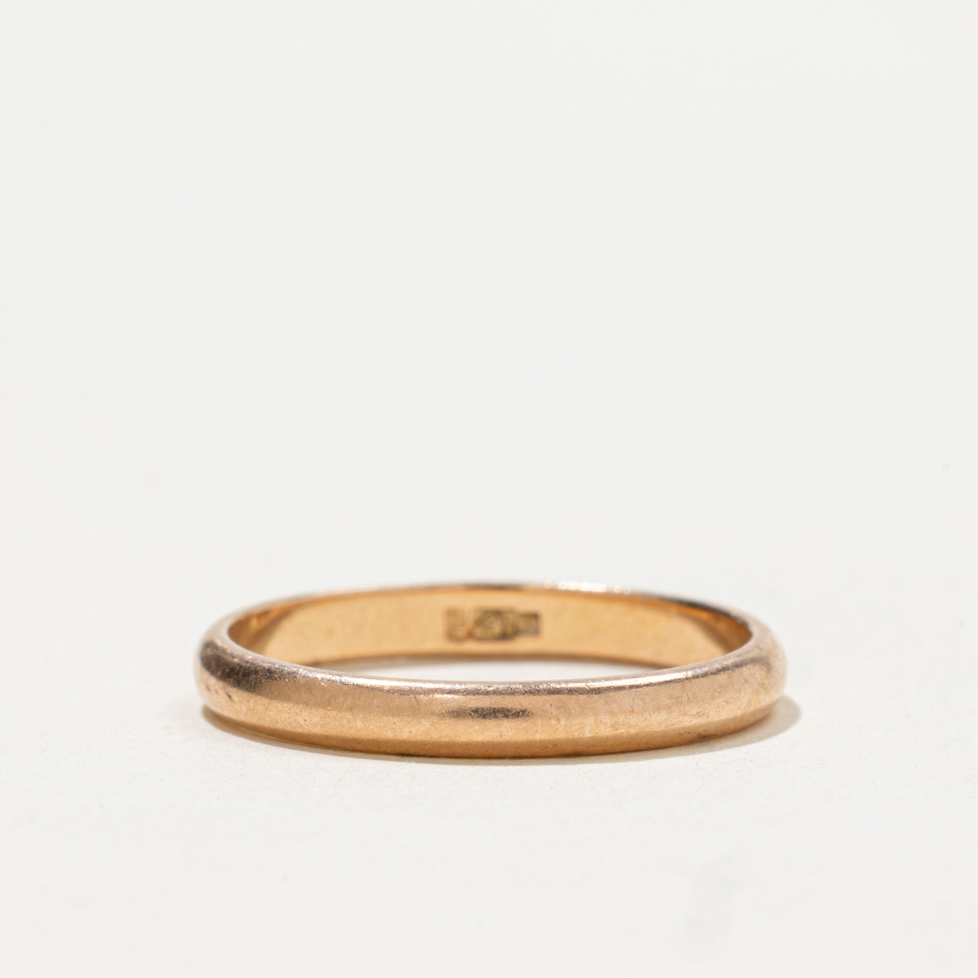 Alliance Leningrad 1995 en or jaune chaud 14 carats | 2,5 mm | Taille 6,5