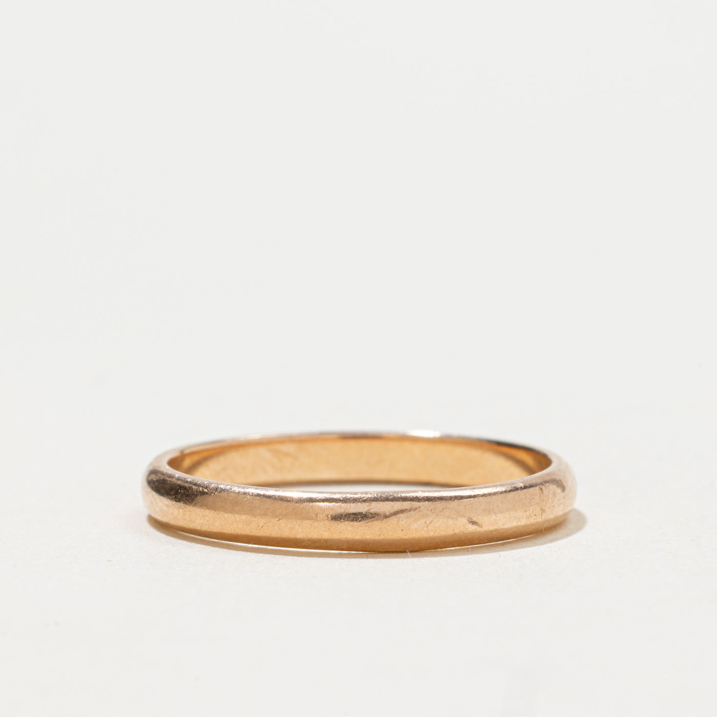Alliance Leningrad 1995 en or jaune chaud 14 carats | 2,5 mm | Taille 6,5