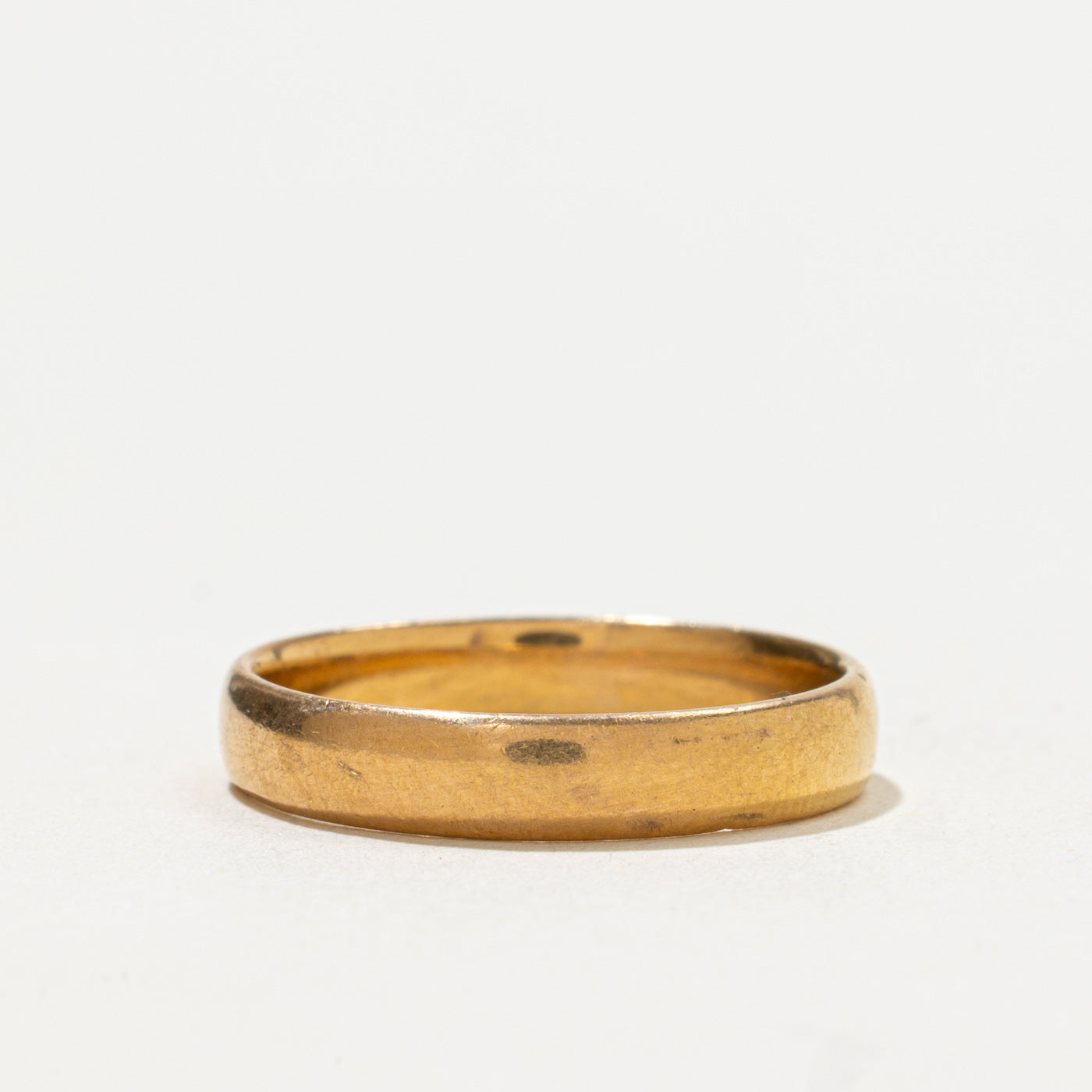 Bague Birmingham 1923 en or jaune 22 carats | 3,5 mm | Taille 6,5