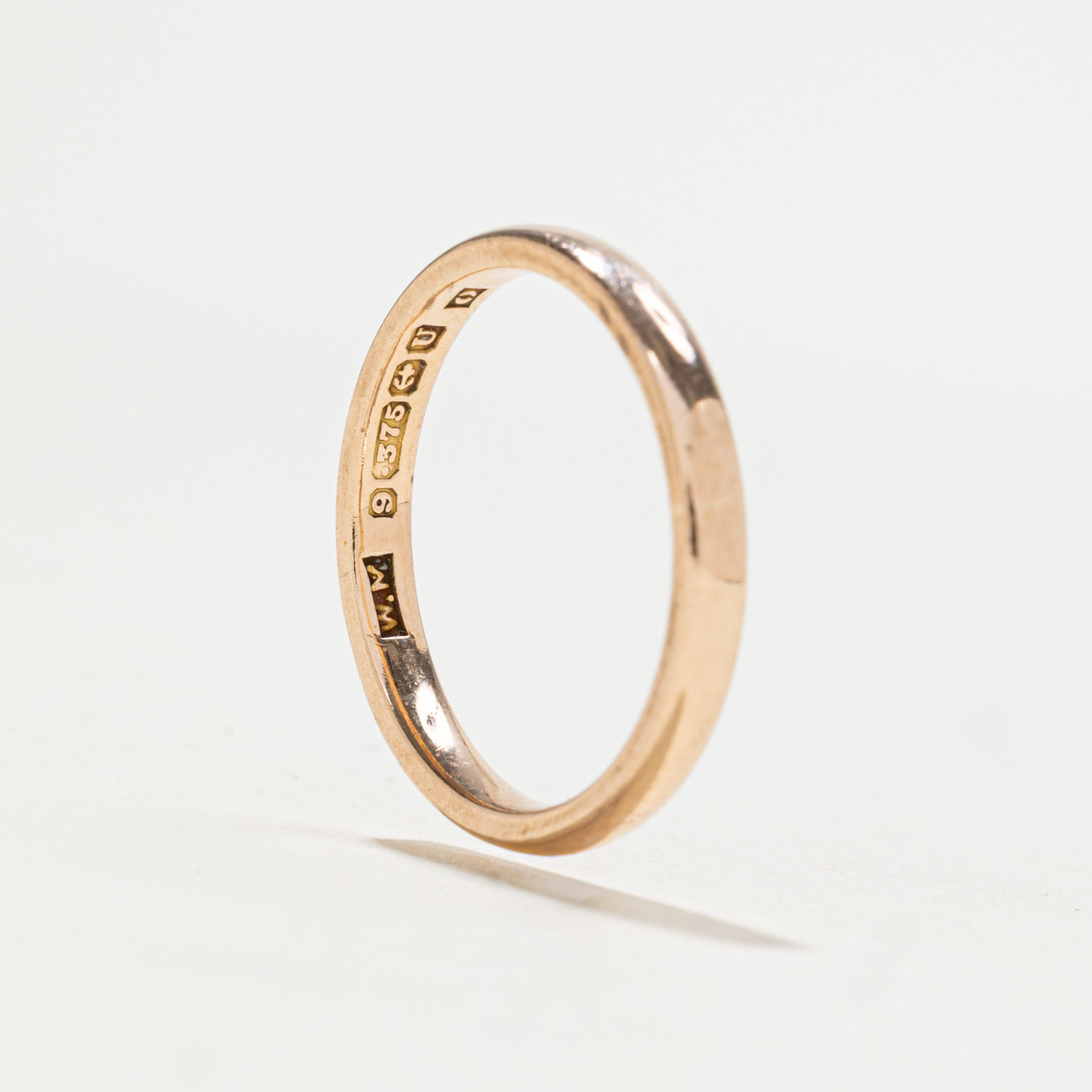 1944 Birmingham 9k Rose Gold Band | 2.4mm | SZ 6