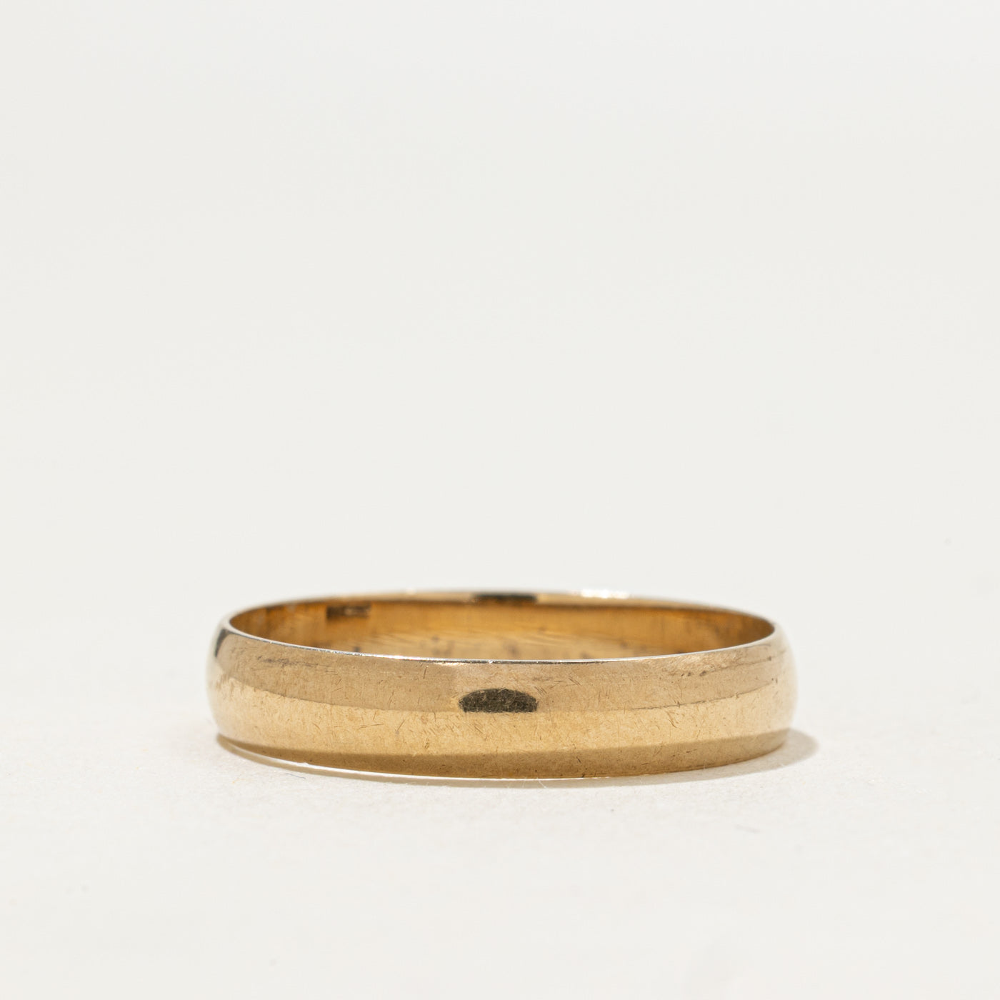 1990 Birmingham 9k Yellow Gold Band | 3.5mm | SZ 7.5