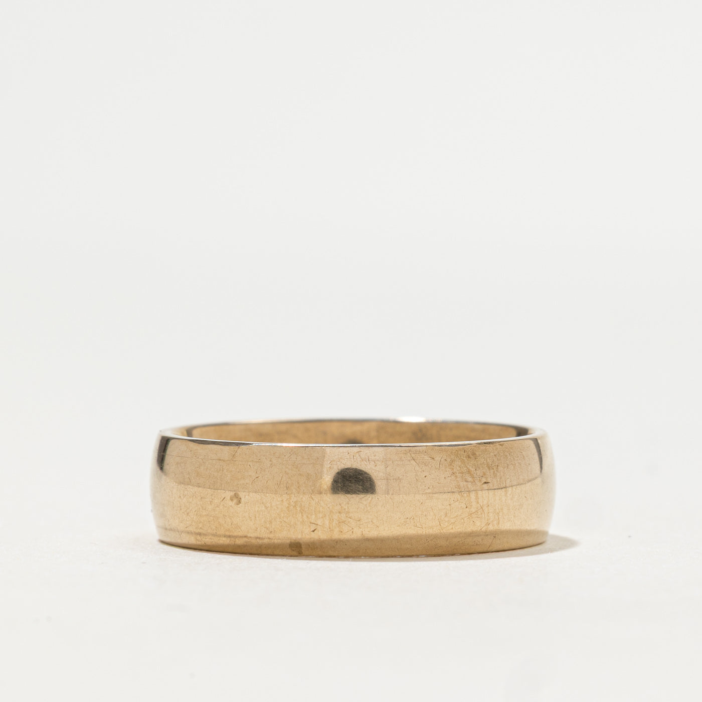 Alliance en or jaune 9 carats, Londres, 1997 | 5,5 mm | Taille 7