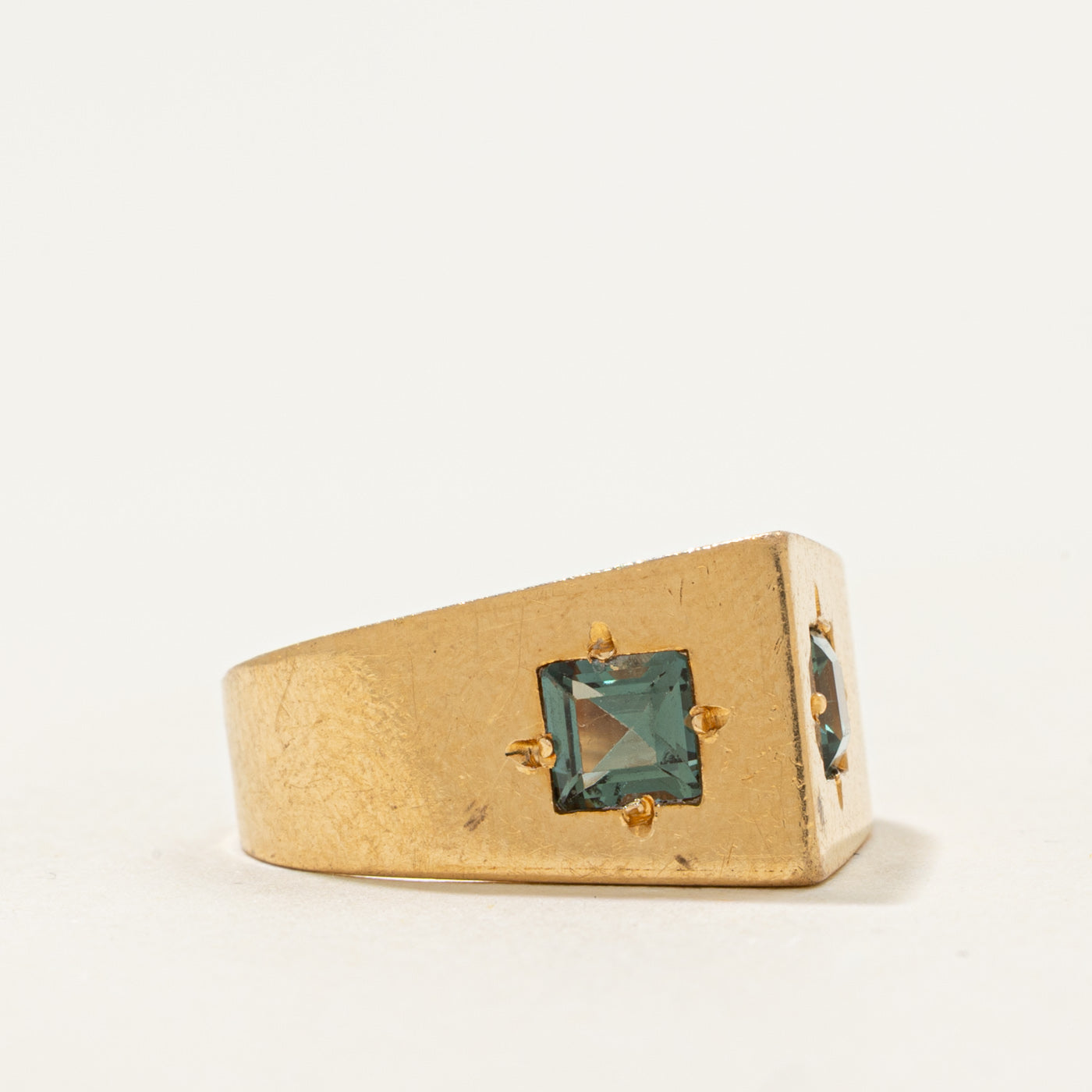 1964 Stockholm Synthetic Spinel Ring | 0.6ctw | SZ 5.75