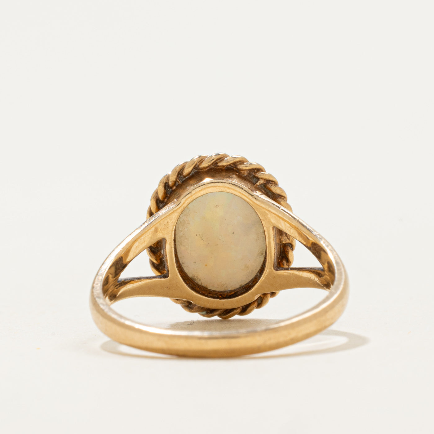 'Birks' 10k Opal Cabochon Ring | 1.27ct | SZ 6