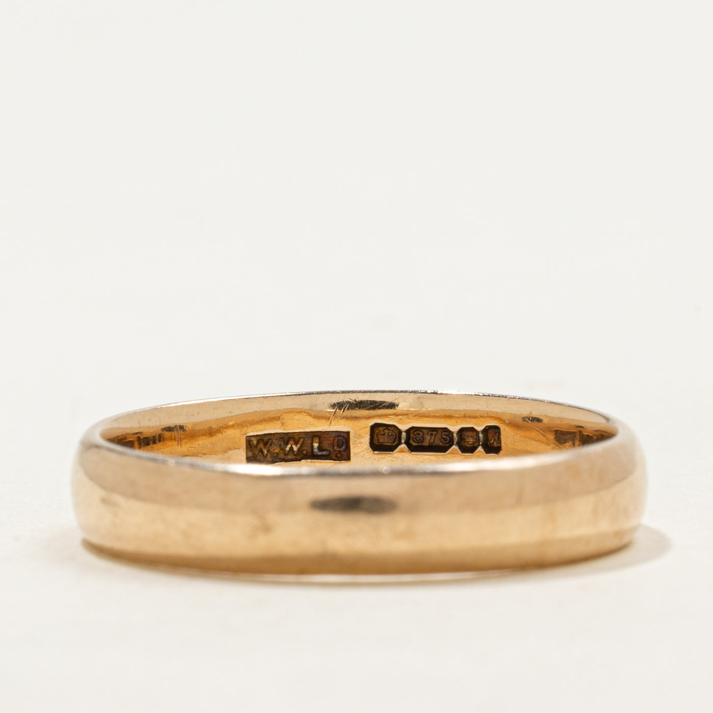 1975 London 9k Yellow Gold Band | 4.20mm | SZ 9