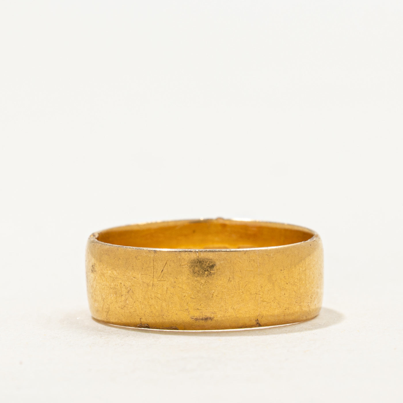 Bague Birmingham 1905 en or jaune 22 carats | 6,23 mm | Taille 5,75