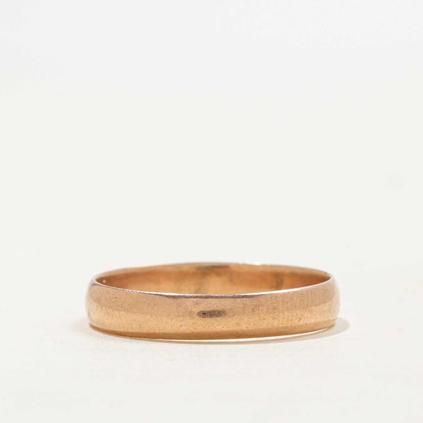 Antique St. Petersburg 14k Rose Gold Band | 4.08mm | SZ 12