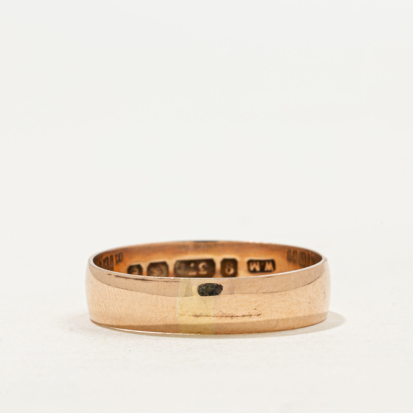 1906 Birmingham 9k Rose Gold Band | 7.61mm | SZ 8.5