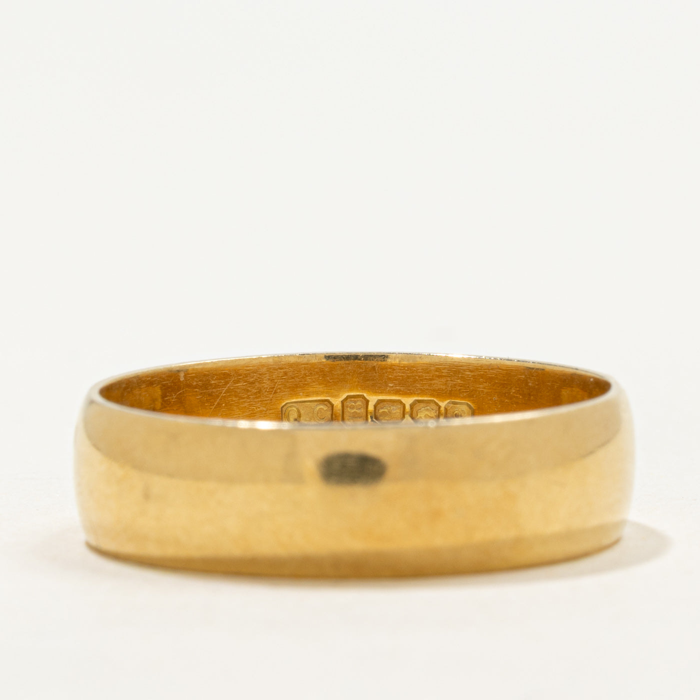Alliance Dublin 1972 en or jaune 18 carats | 6,19 mm | Taille 11,5