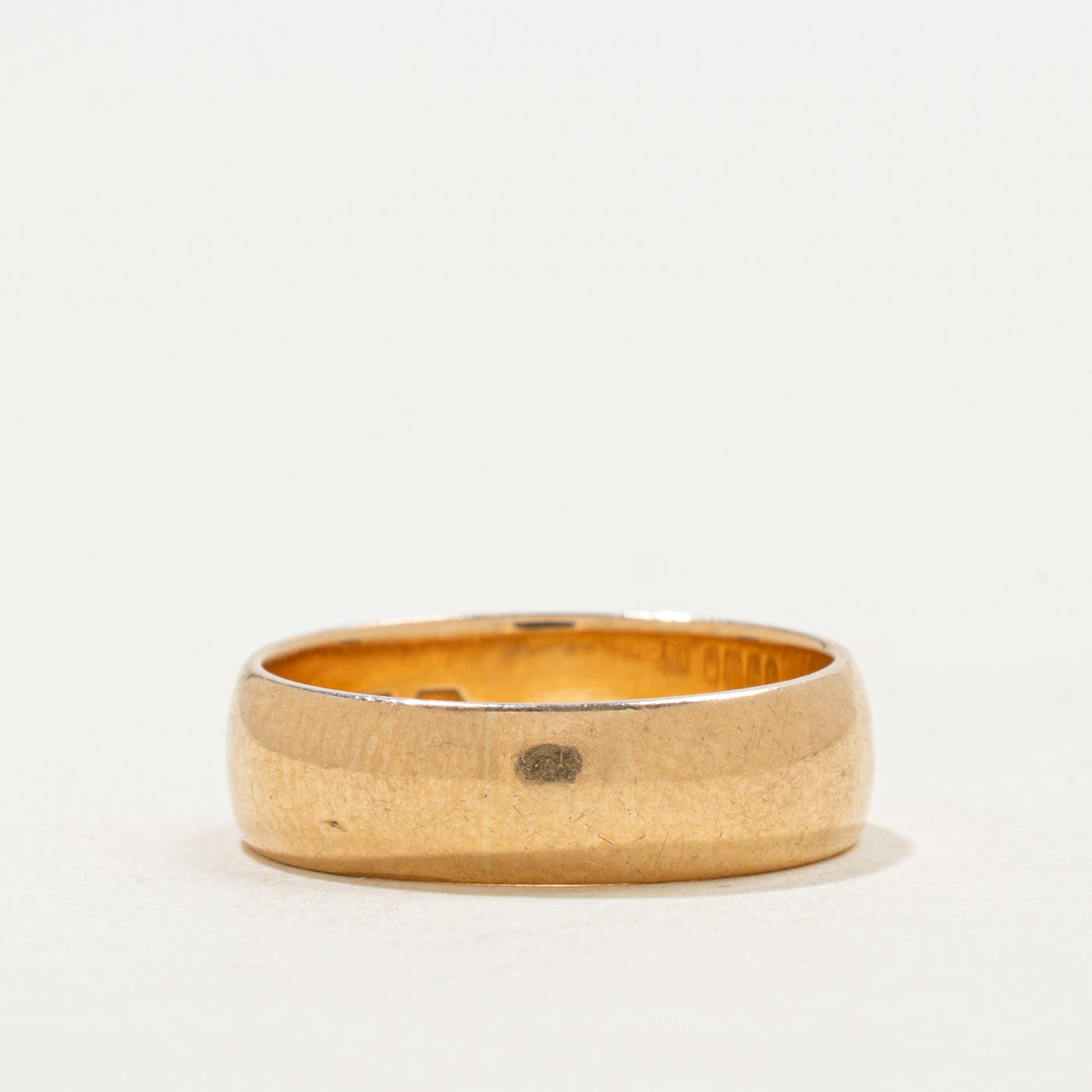 Bague Birmingham 1914 en or rose 18 carats | 5,43 mm | Taille 5,5