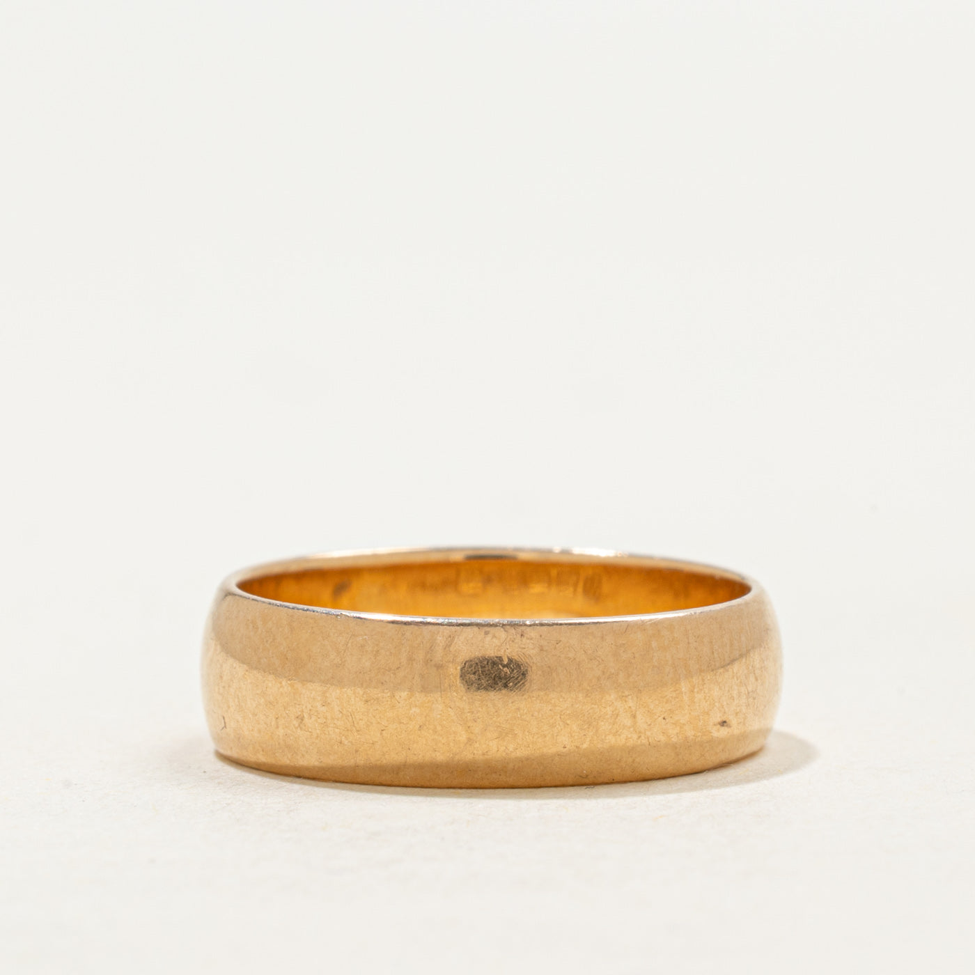 Bague Birmingham 1914 en or rose 18 carats | 5,43 mm | Taille 5,5